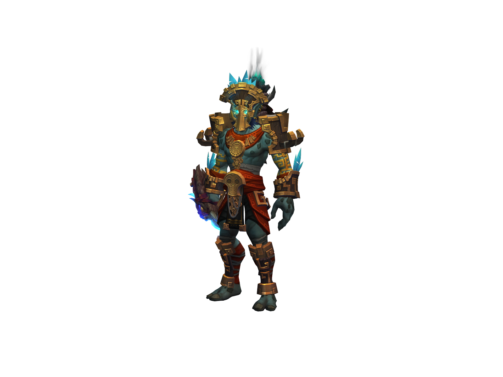 Nikru 3D character render