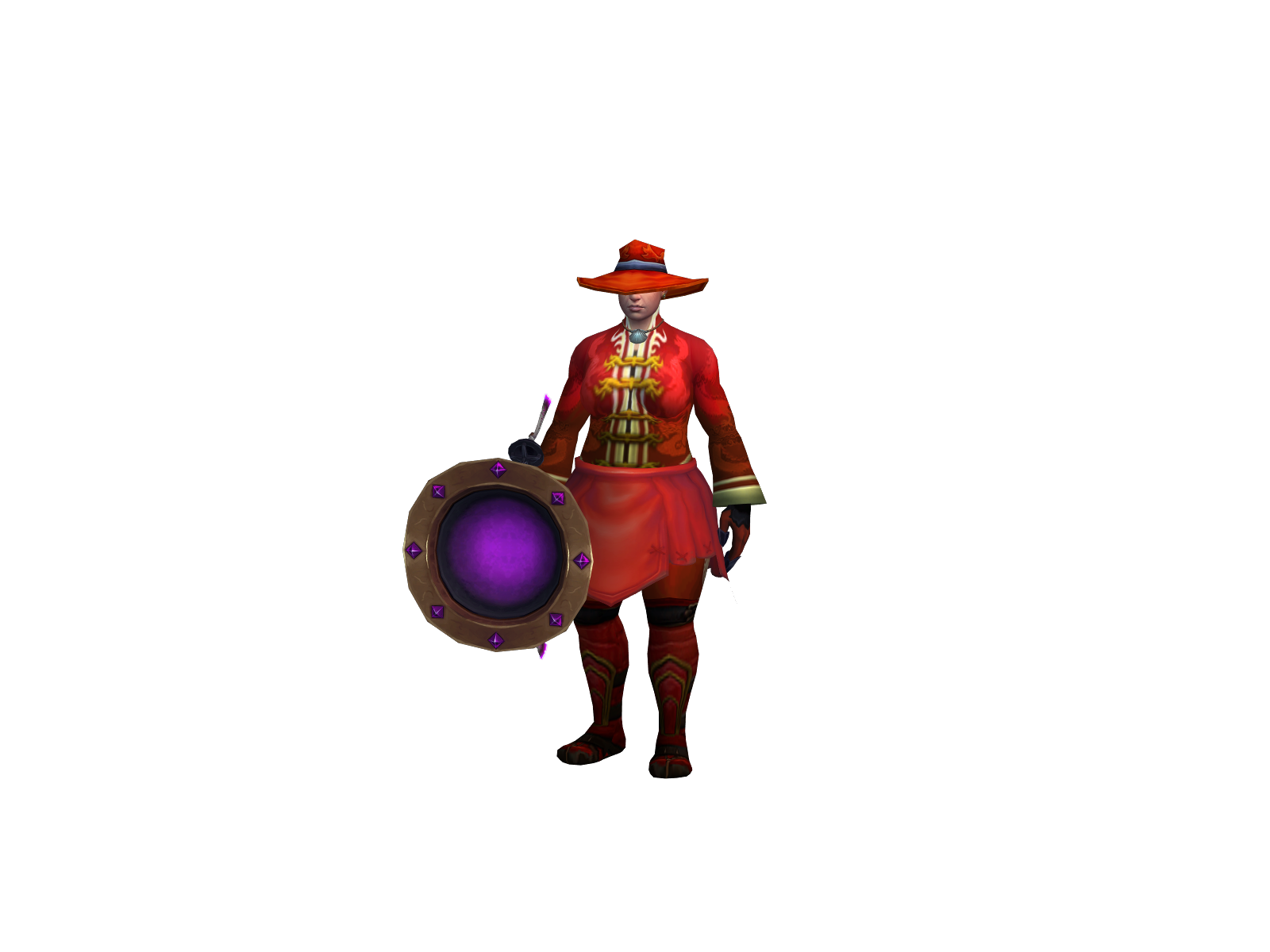 Dracúla 3D character render