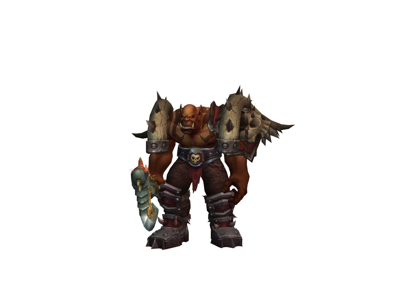 Gàrrosh 3D character render