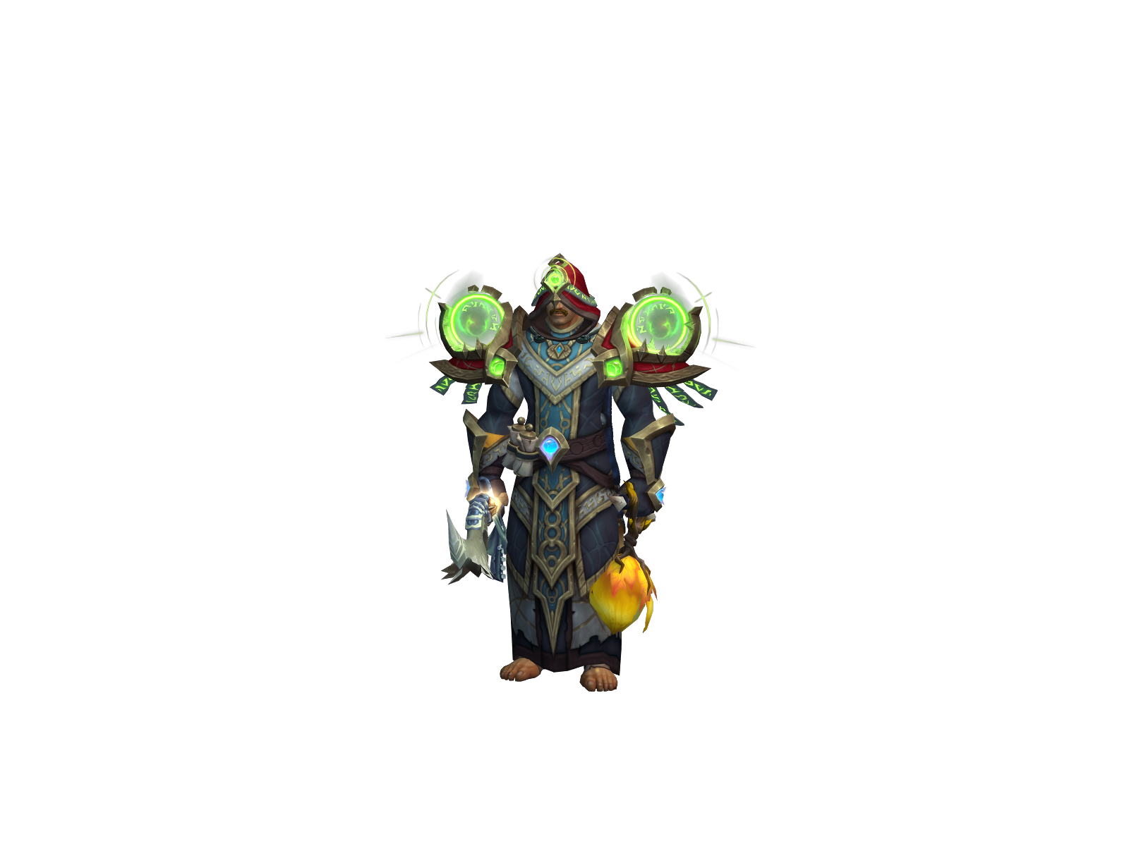 Tarelm 3D character render