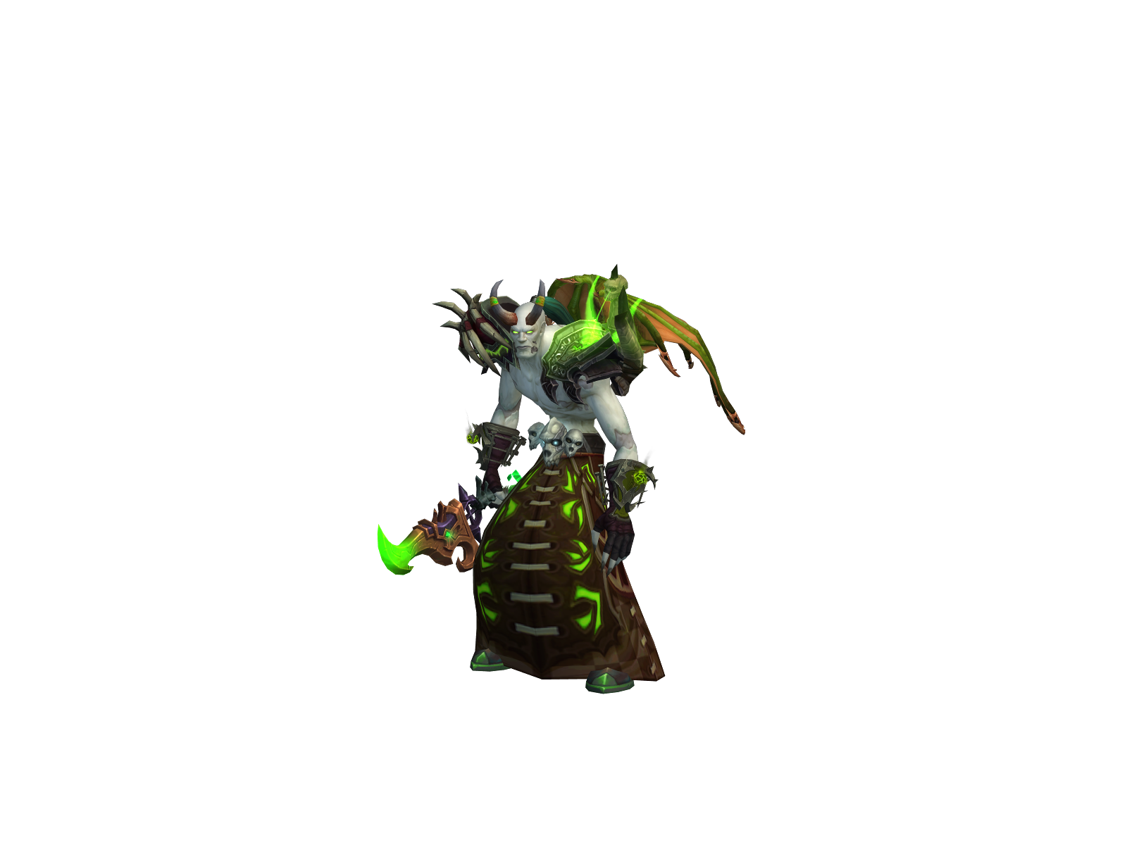 Nelzhul 3D character render