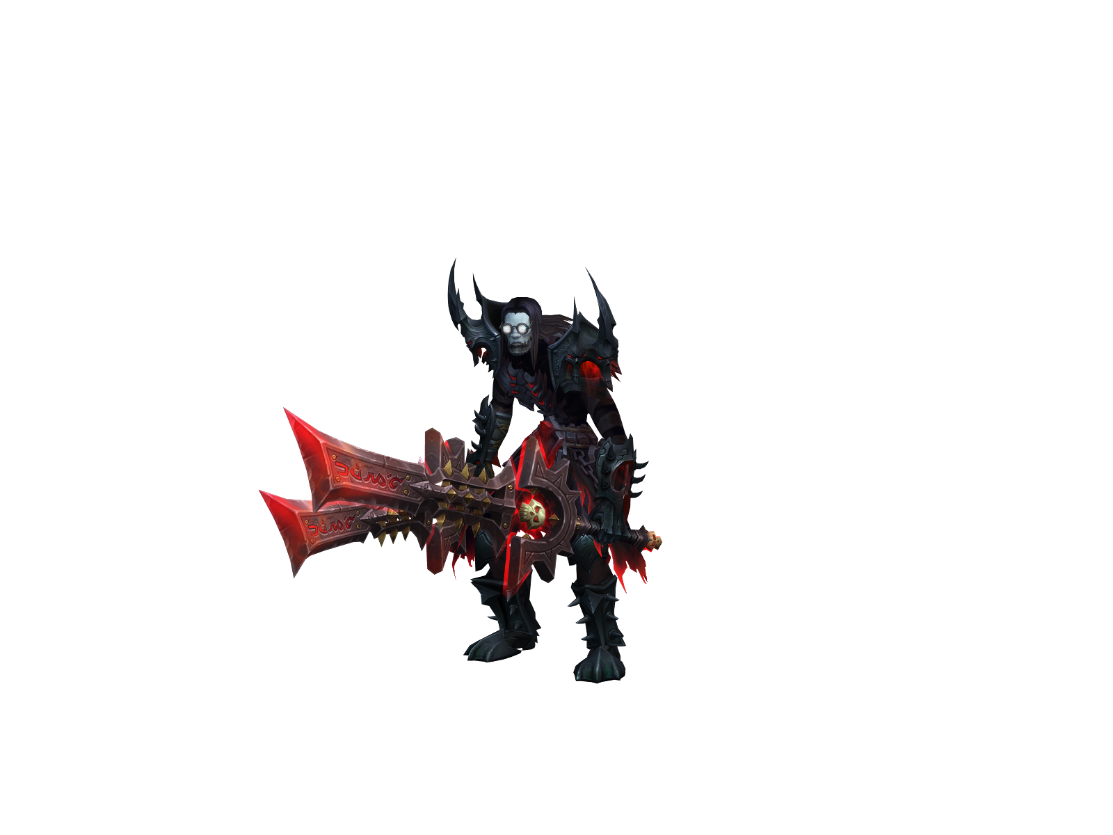 Deathlylove 3D character render
