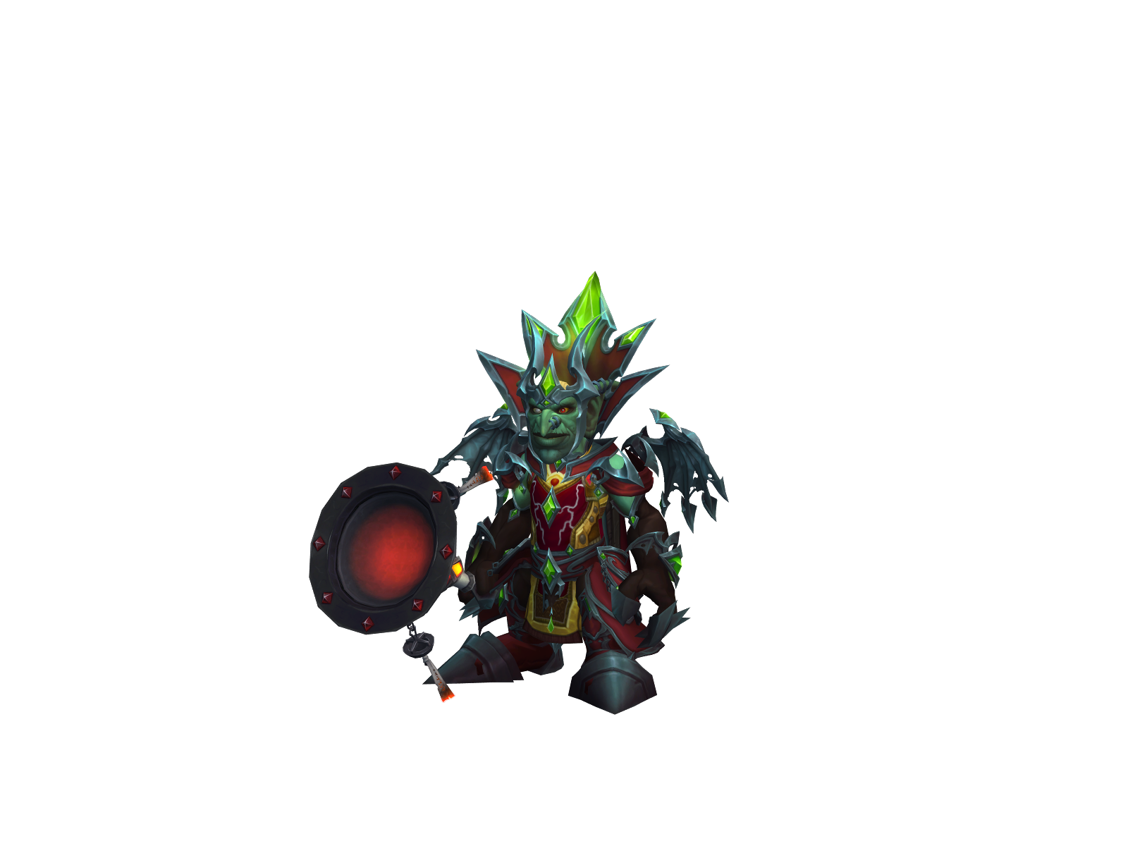 Gdemoney 3D character render