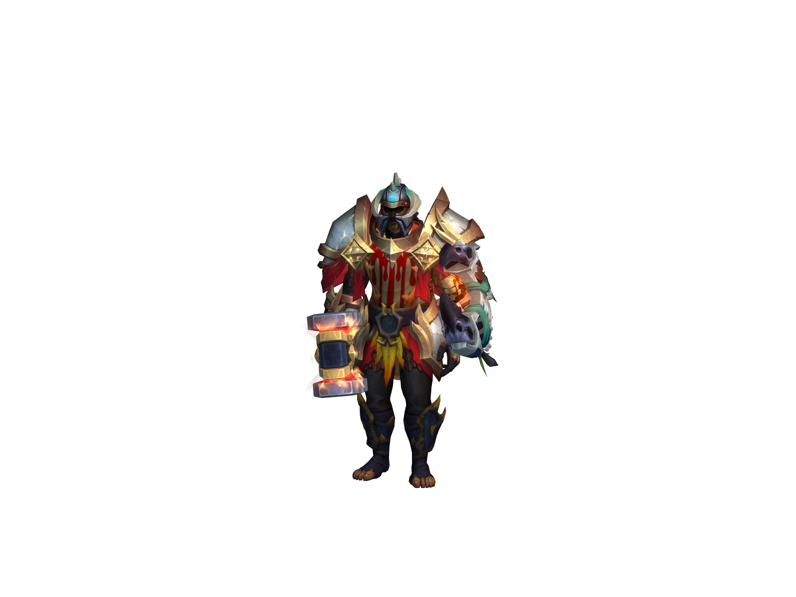 Roflshocker 3D character render