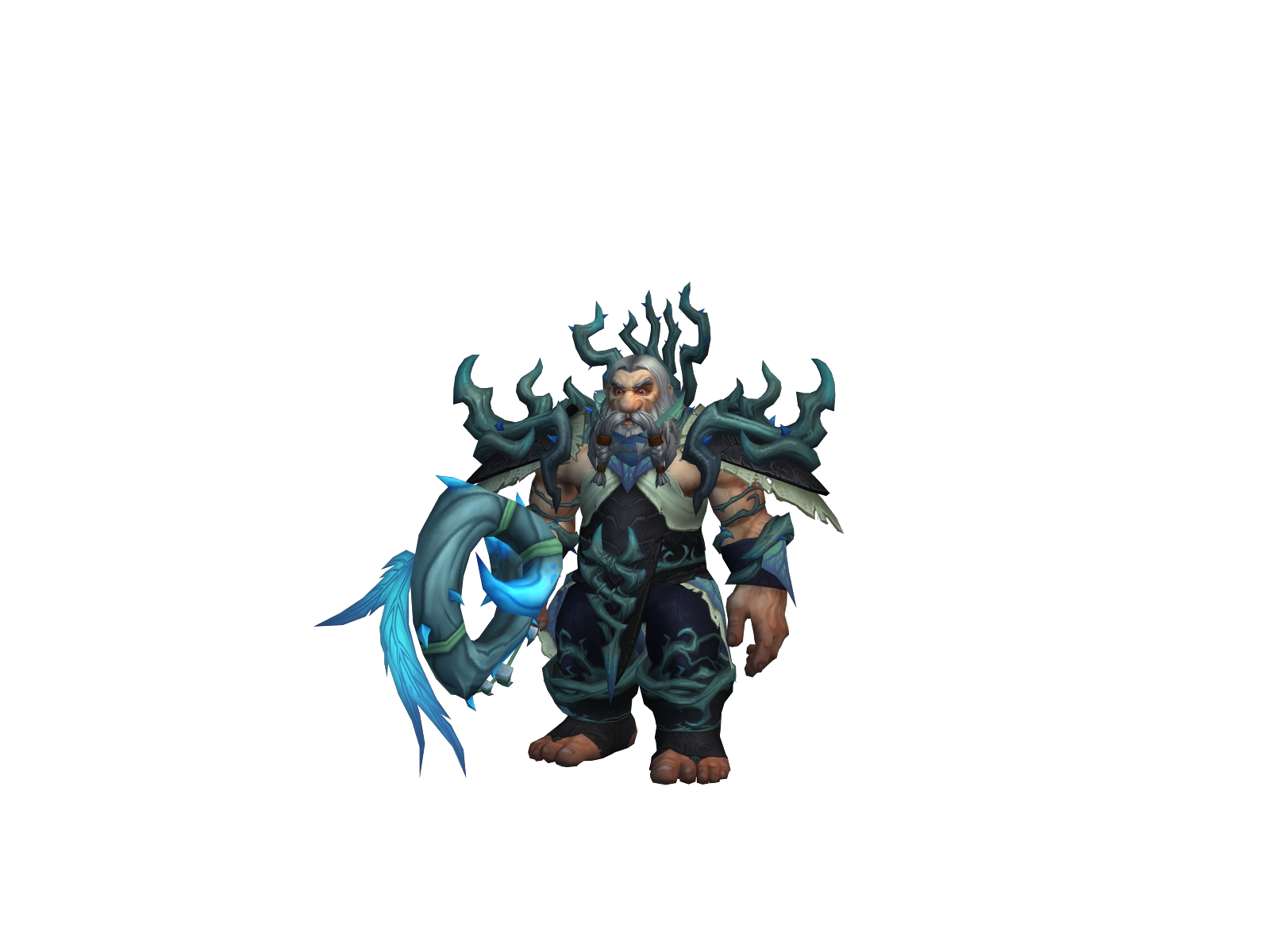 Ponc 3D character render