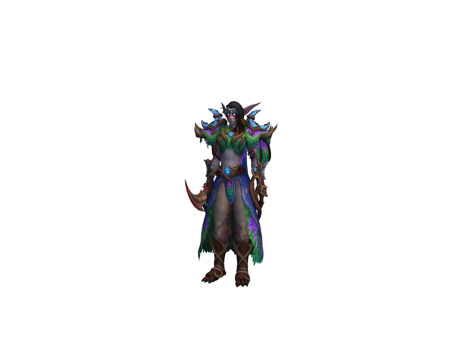 Yunäri 3D character render