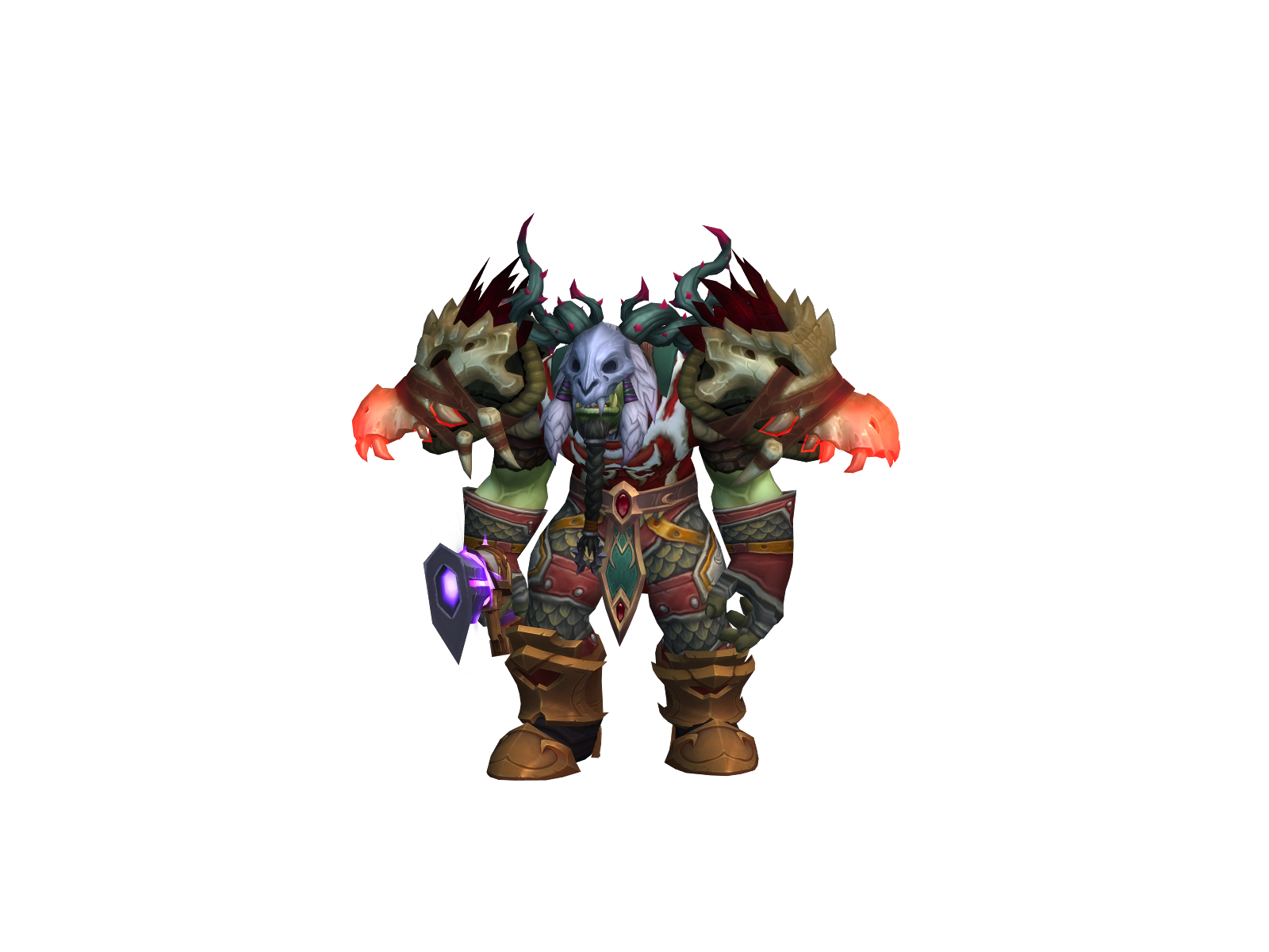 Kitekraykray 3D character render