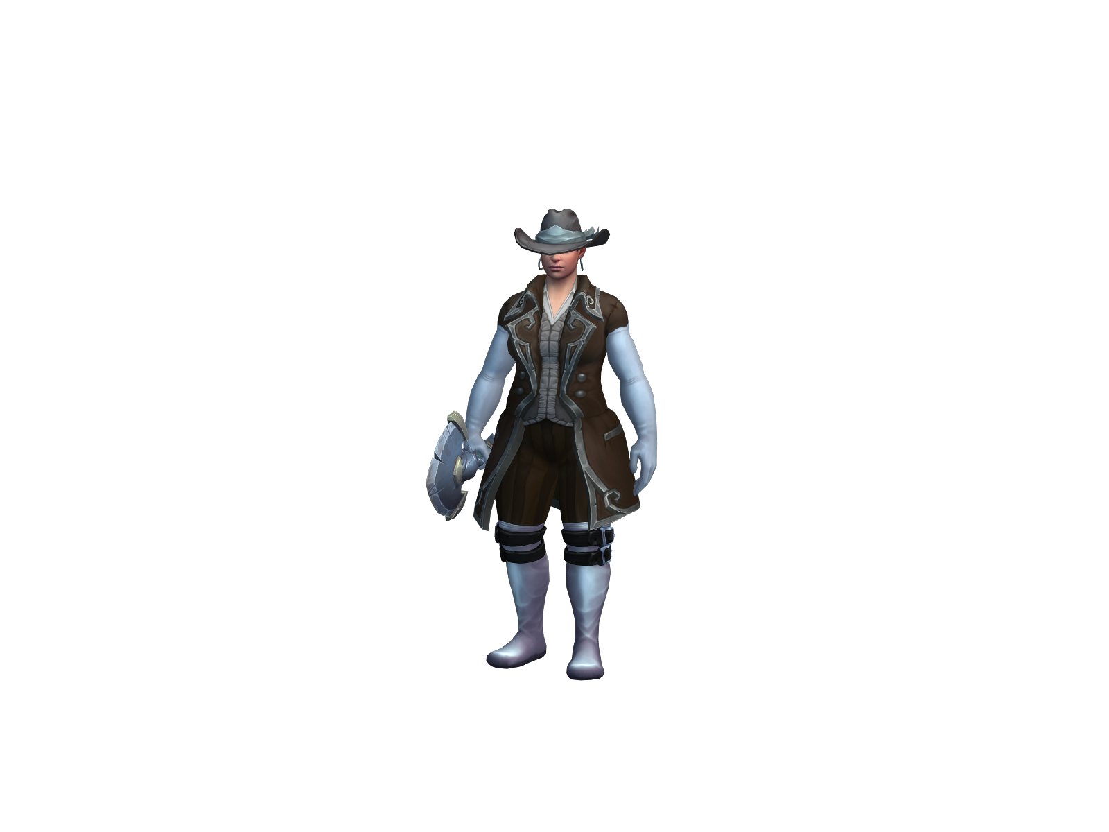 Santaclawz 3D character render