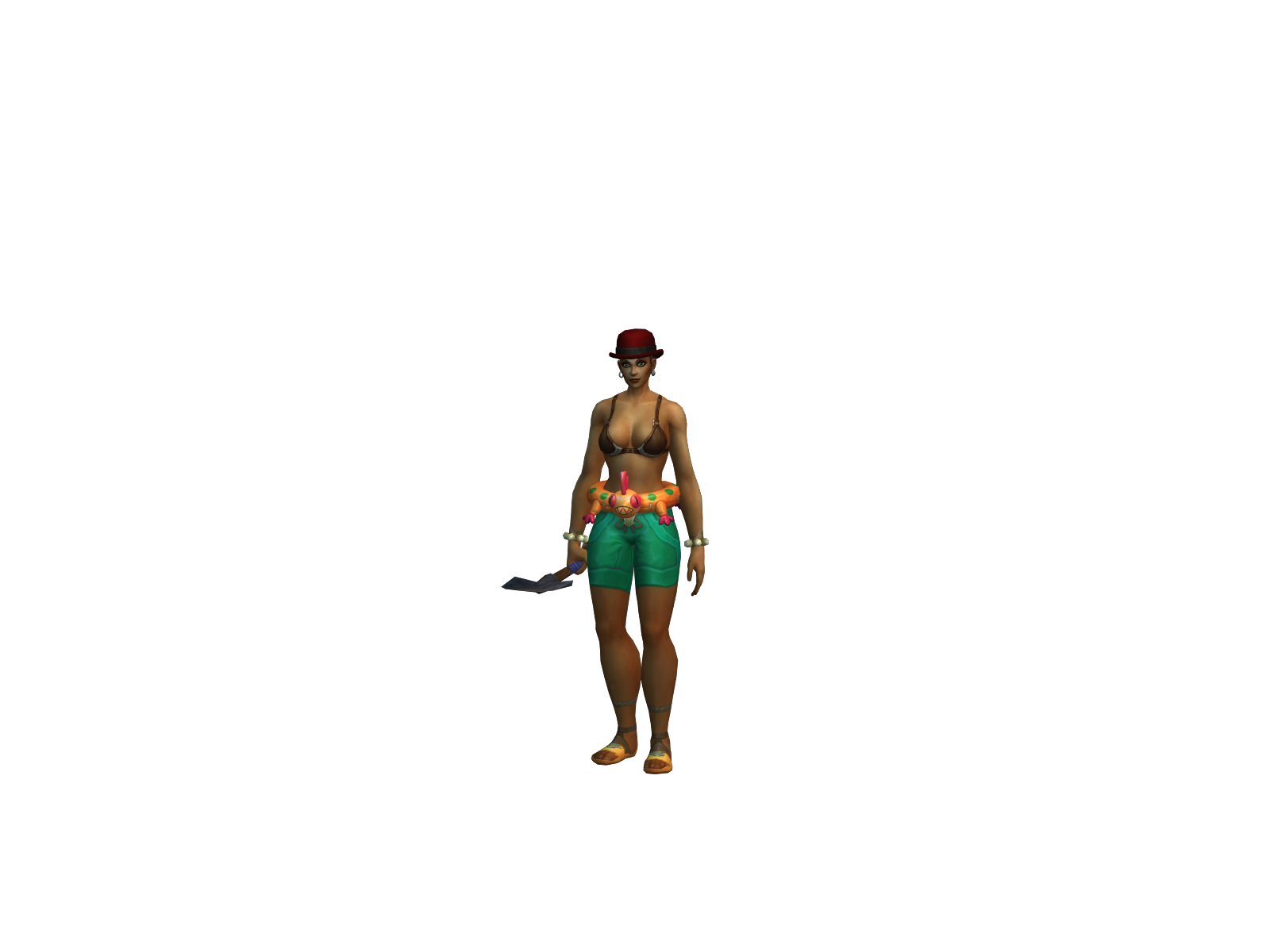 Yungsavage 3D character render