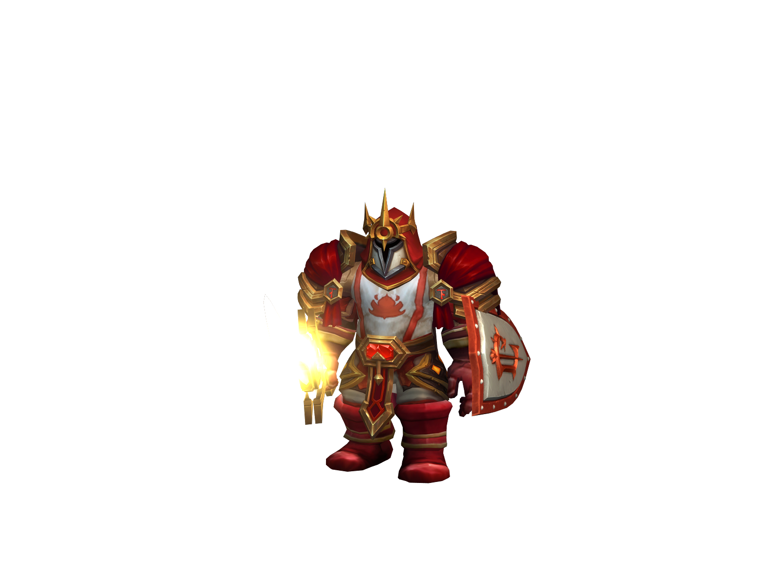 Warbuck 3D character render
