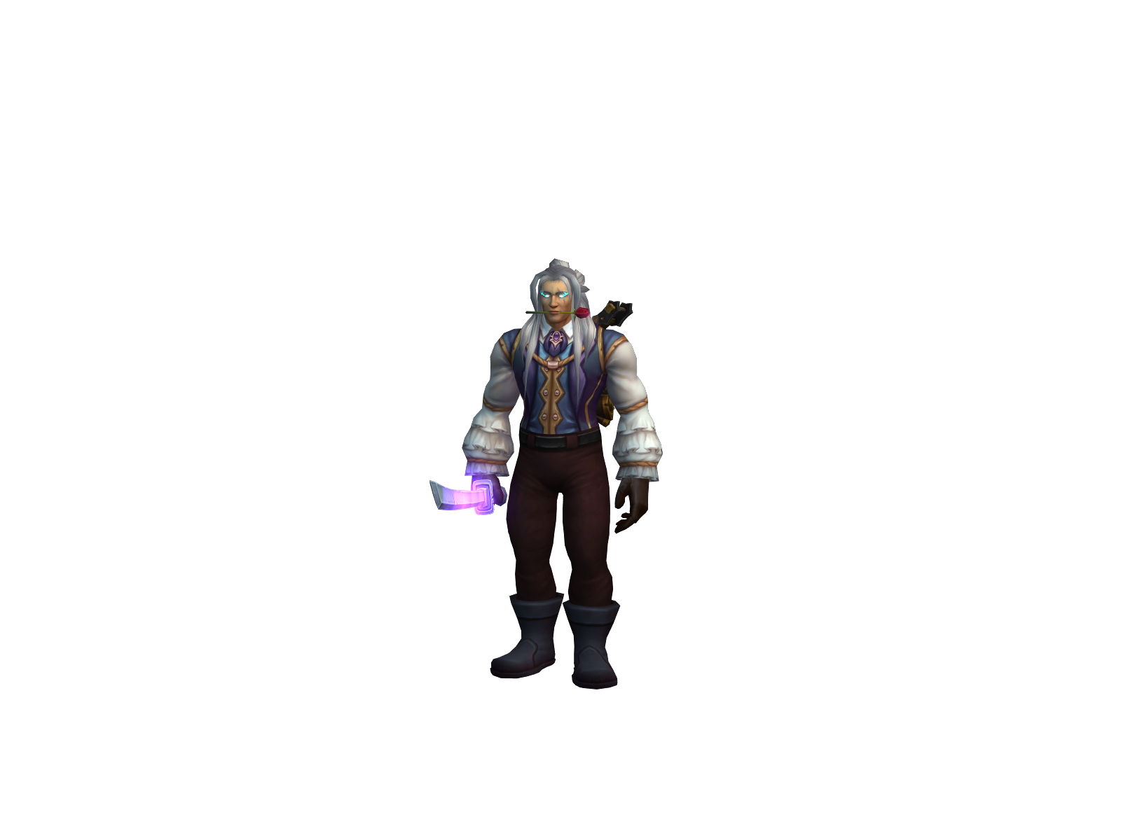 Cordless 3D character render