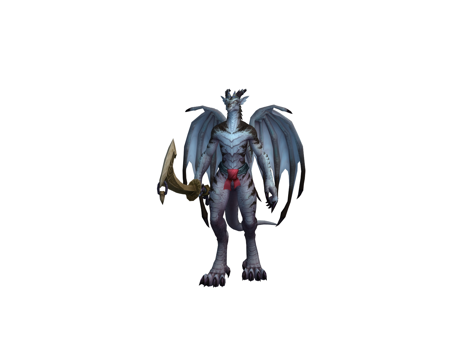 Dragonlol 3D character render