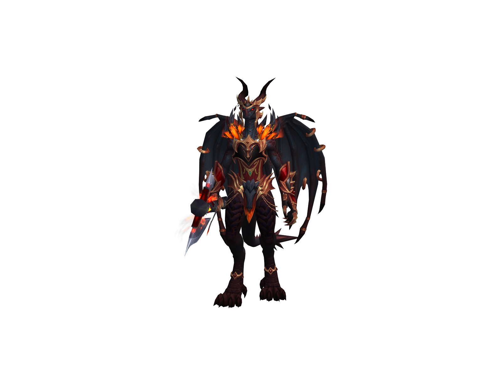 Kaddyragon 3D character render