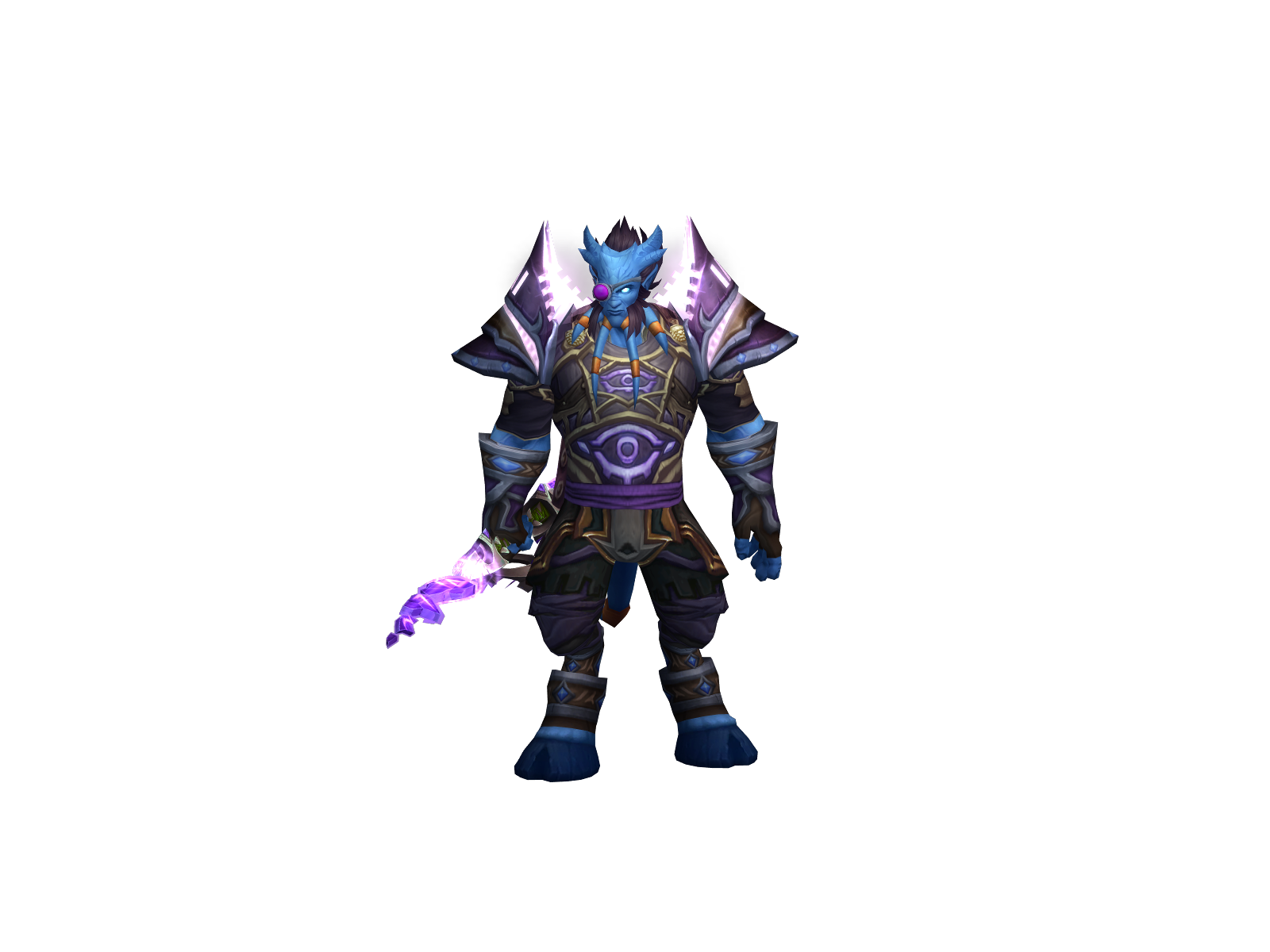 Flell 3D character render