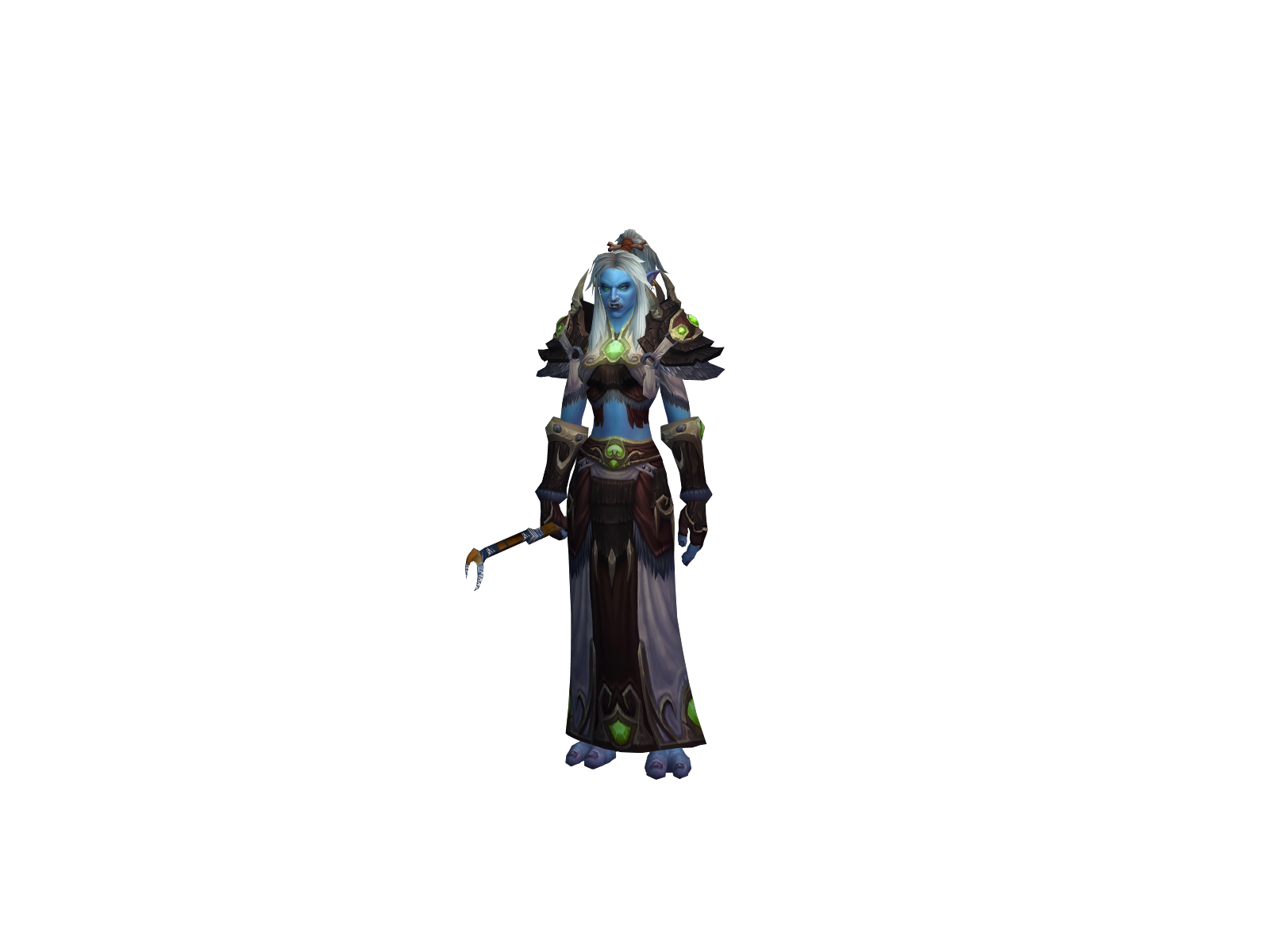 Cinia 3D character render