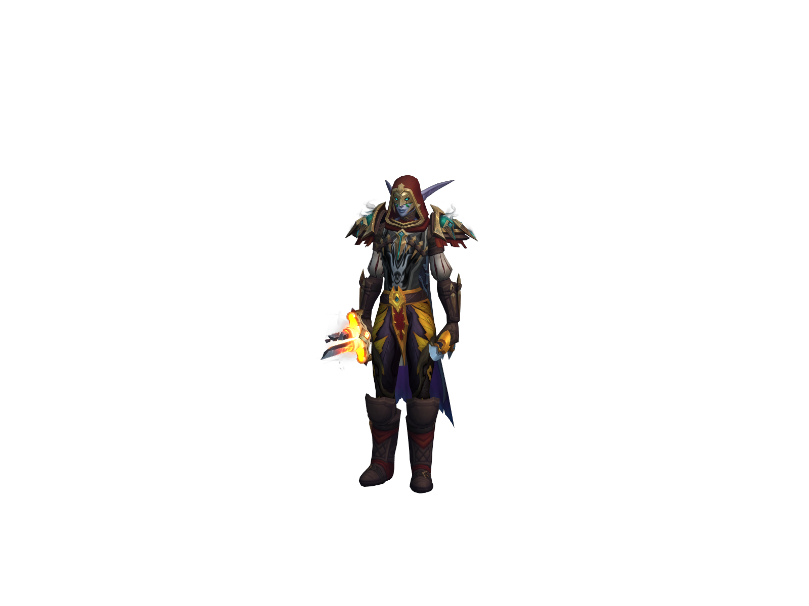 Azreluna 3D character render