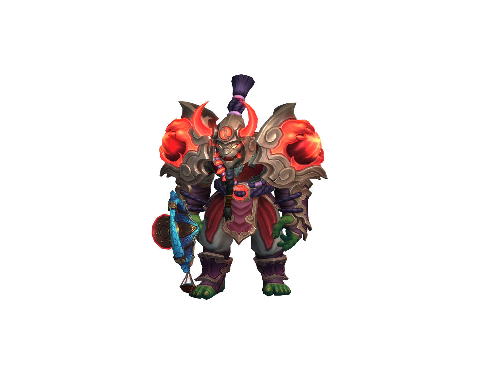 Notloc 3D character render