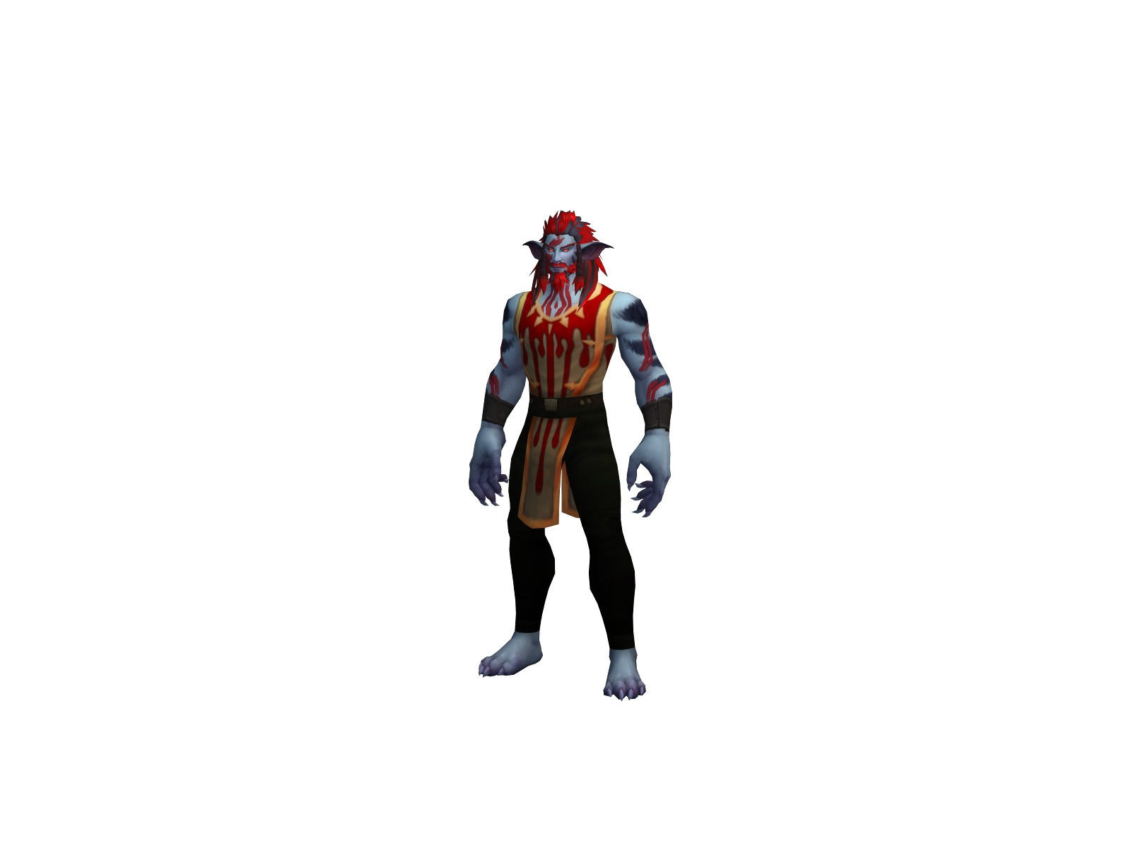Zàck 3D character render