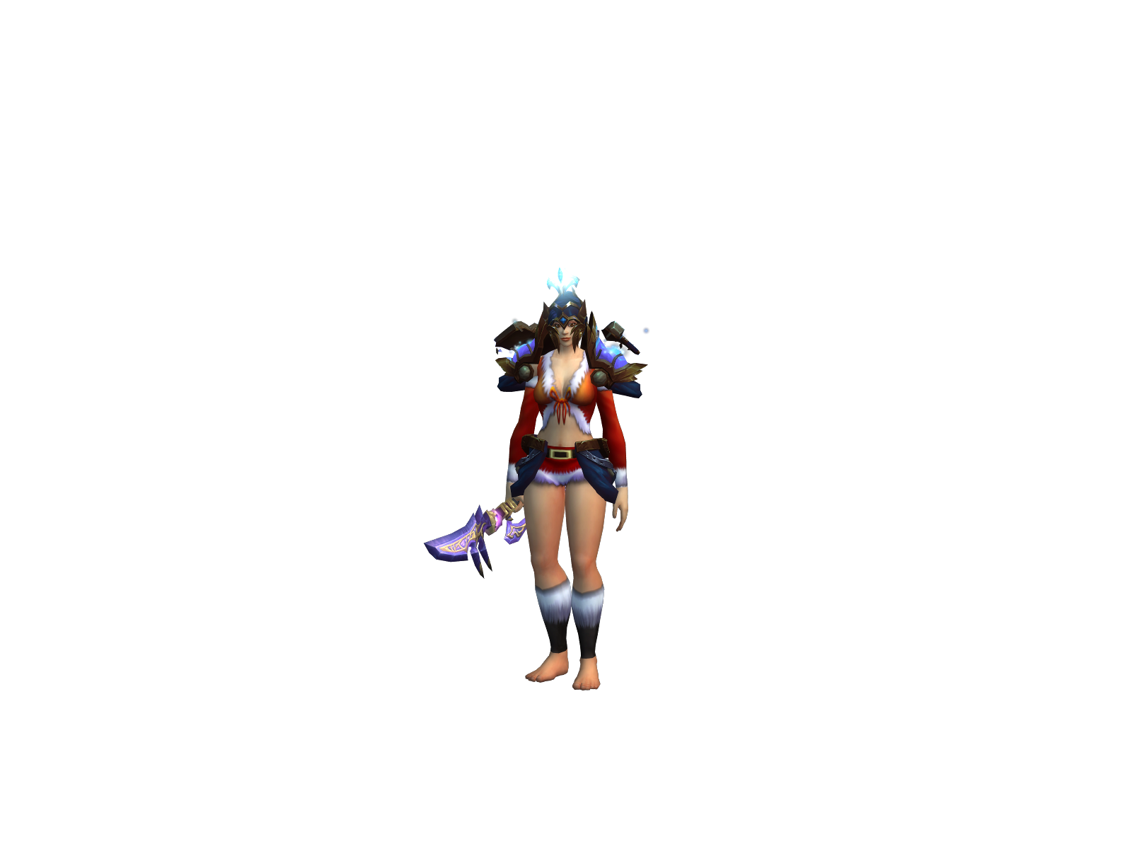 Essential 3D character render