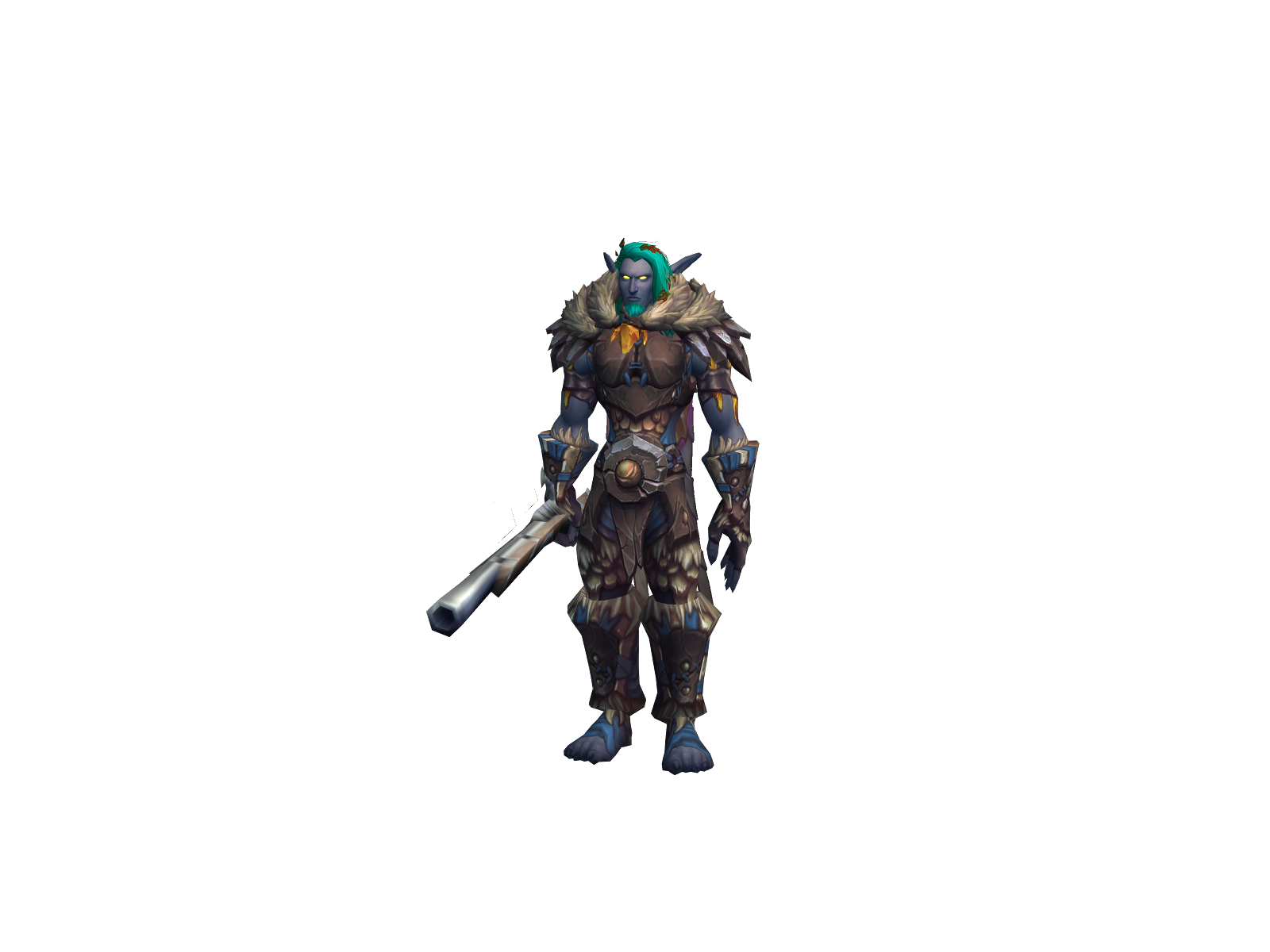 Keldash 3D character render