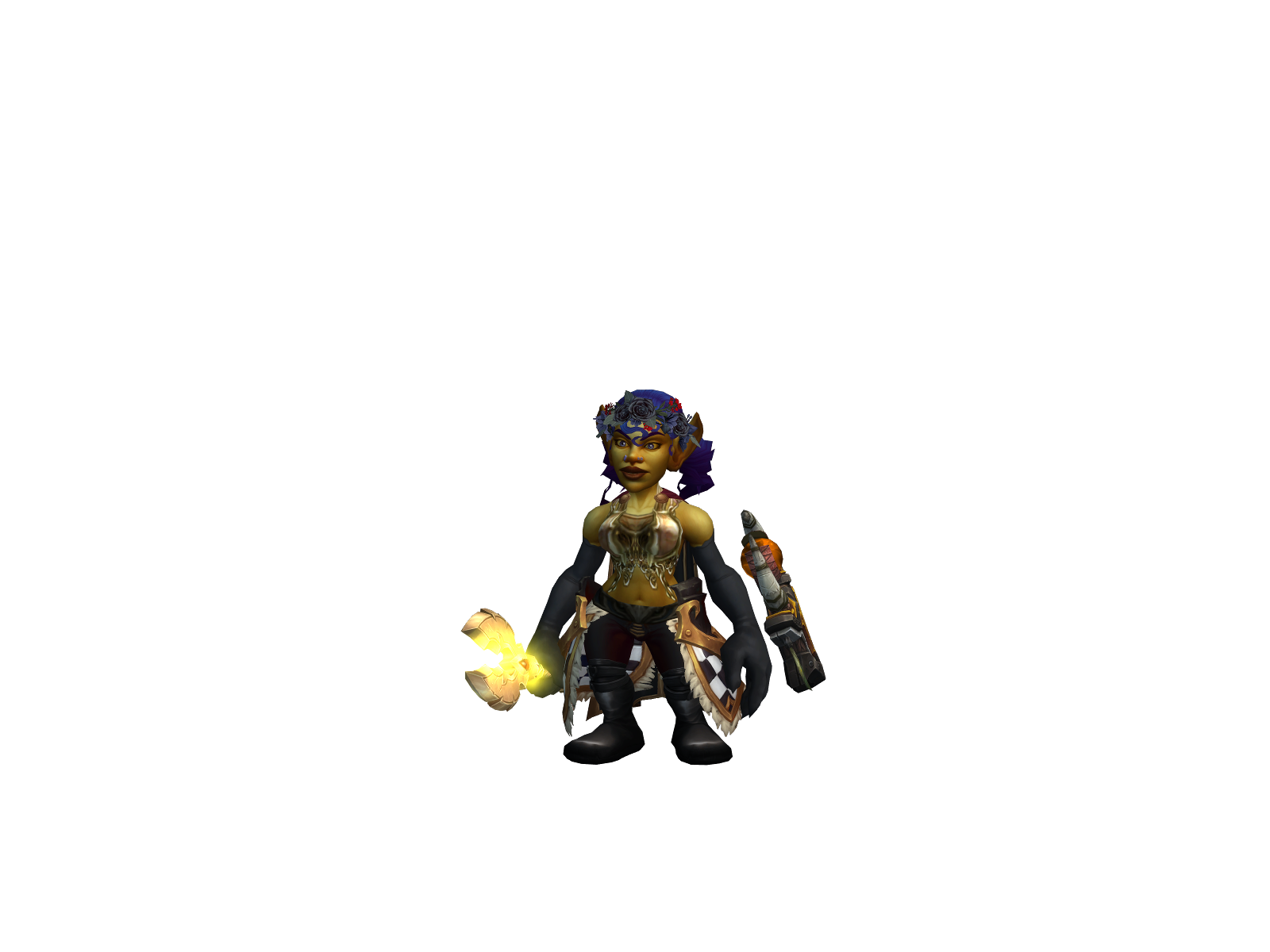Sapphîre 3D character render