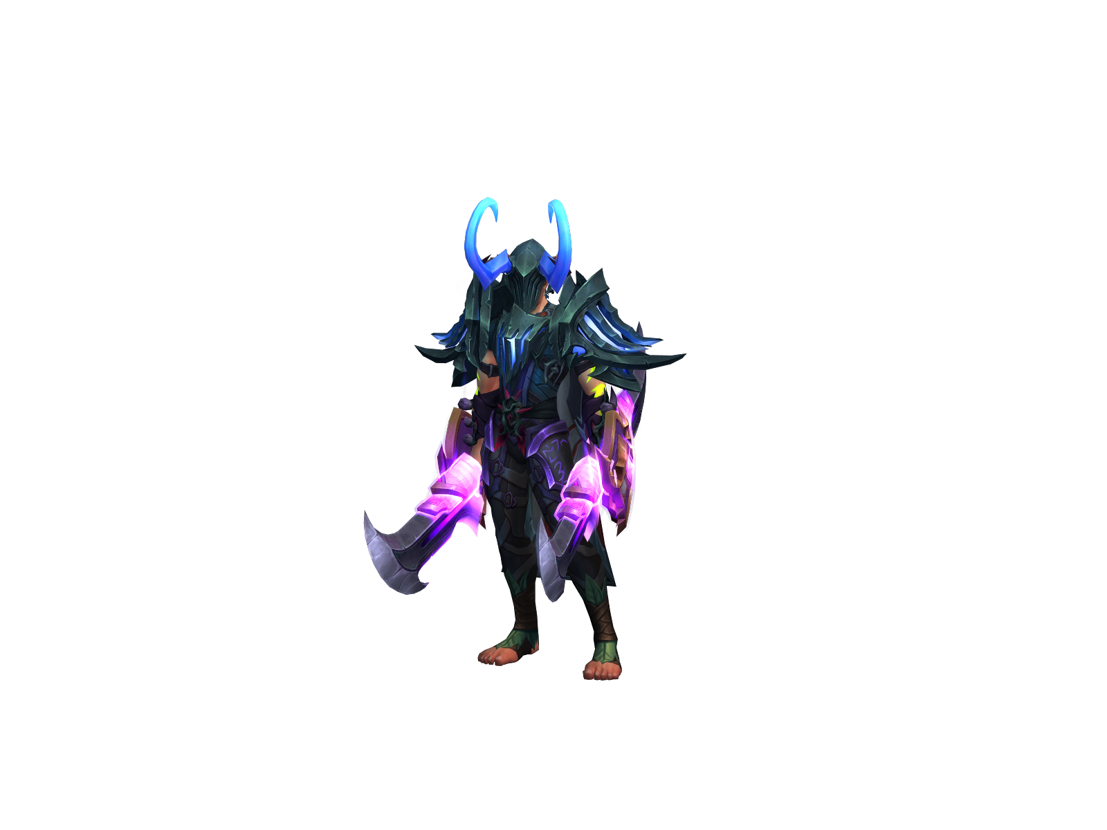 Zelthar 3D character render