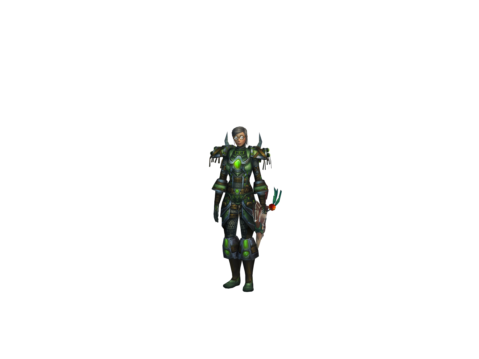 Arrowlol 3D character render