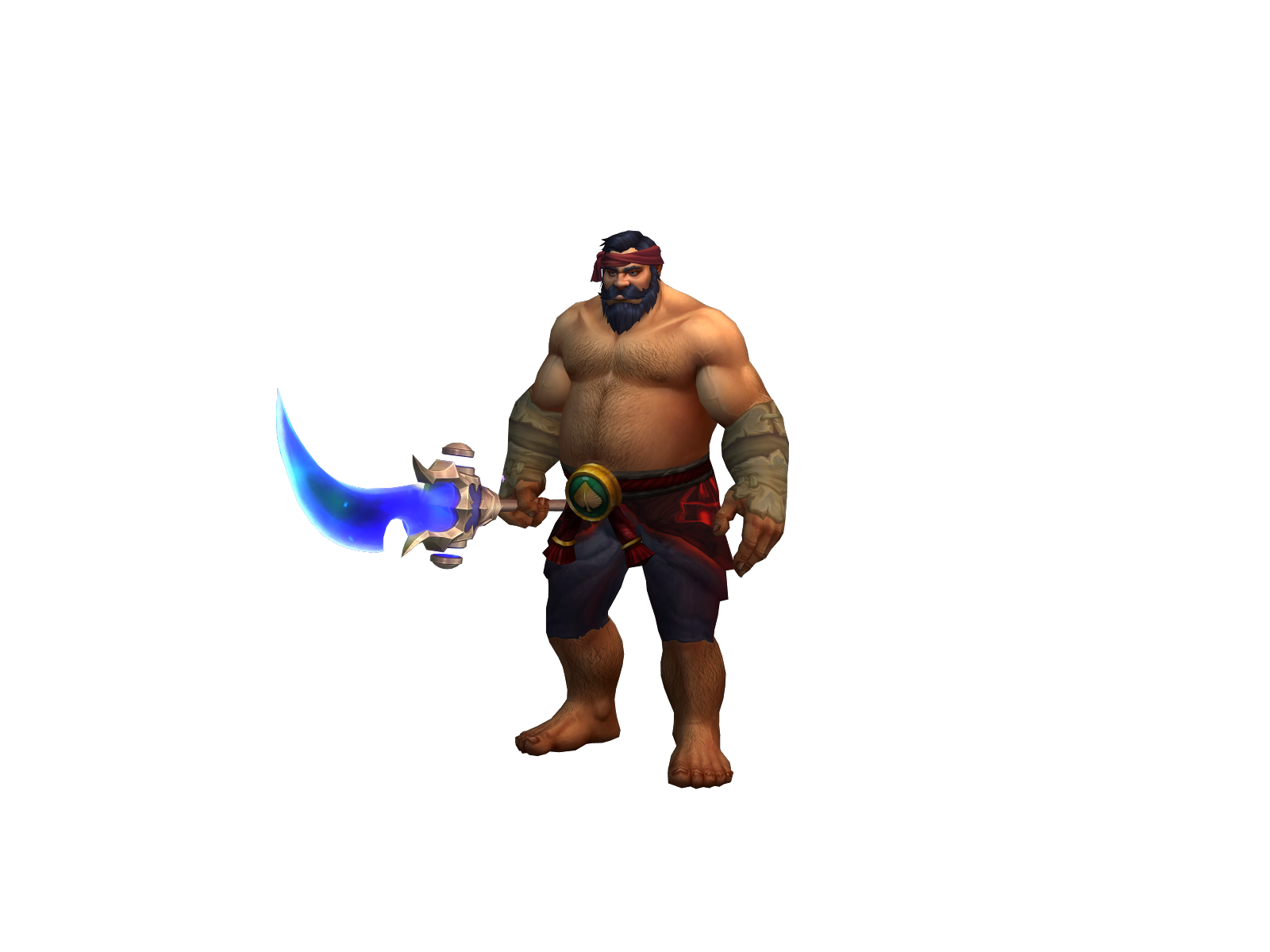 Burtonzo 3D character render