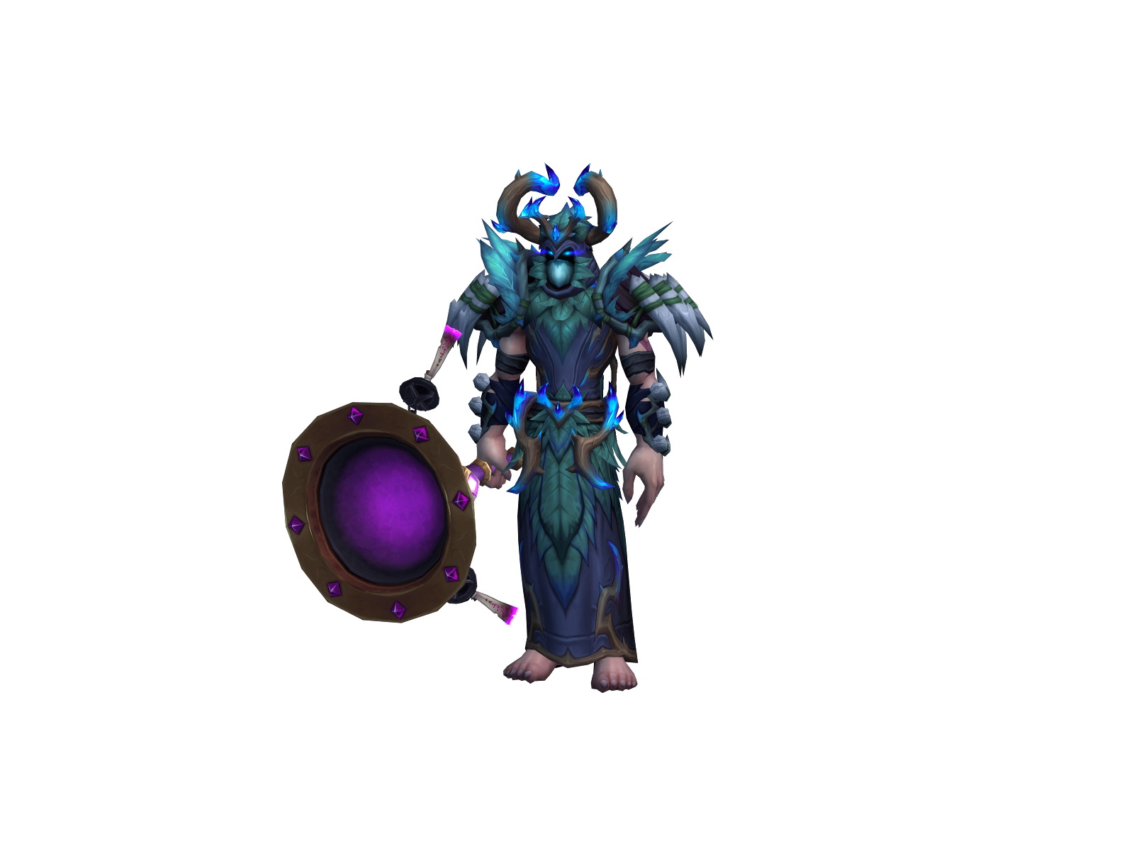 Hawksight 3D character render