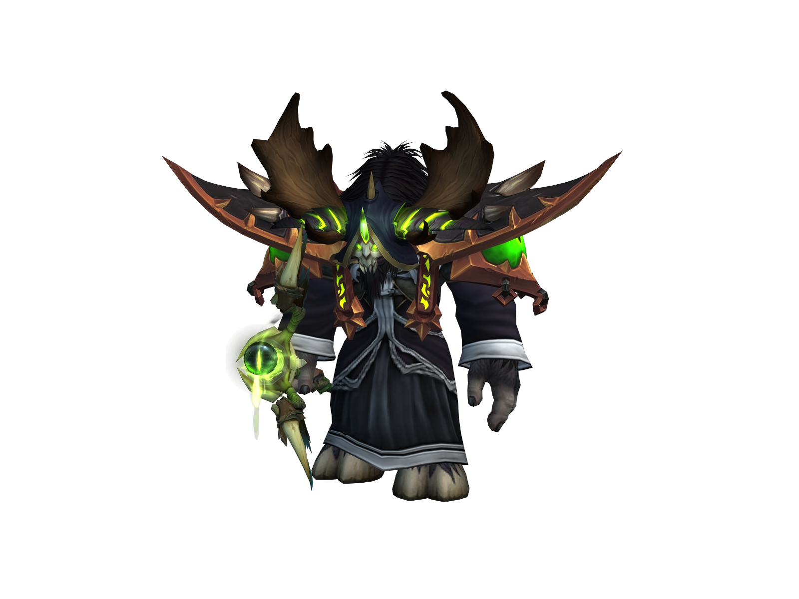 Lox 3D character render