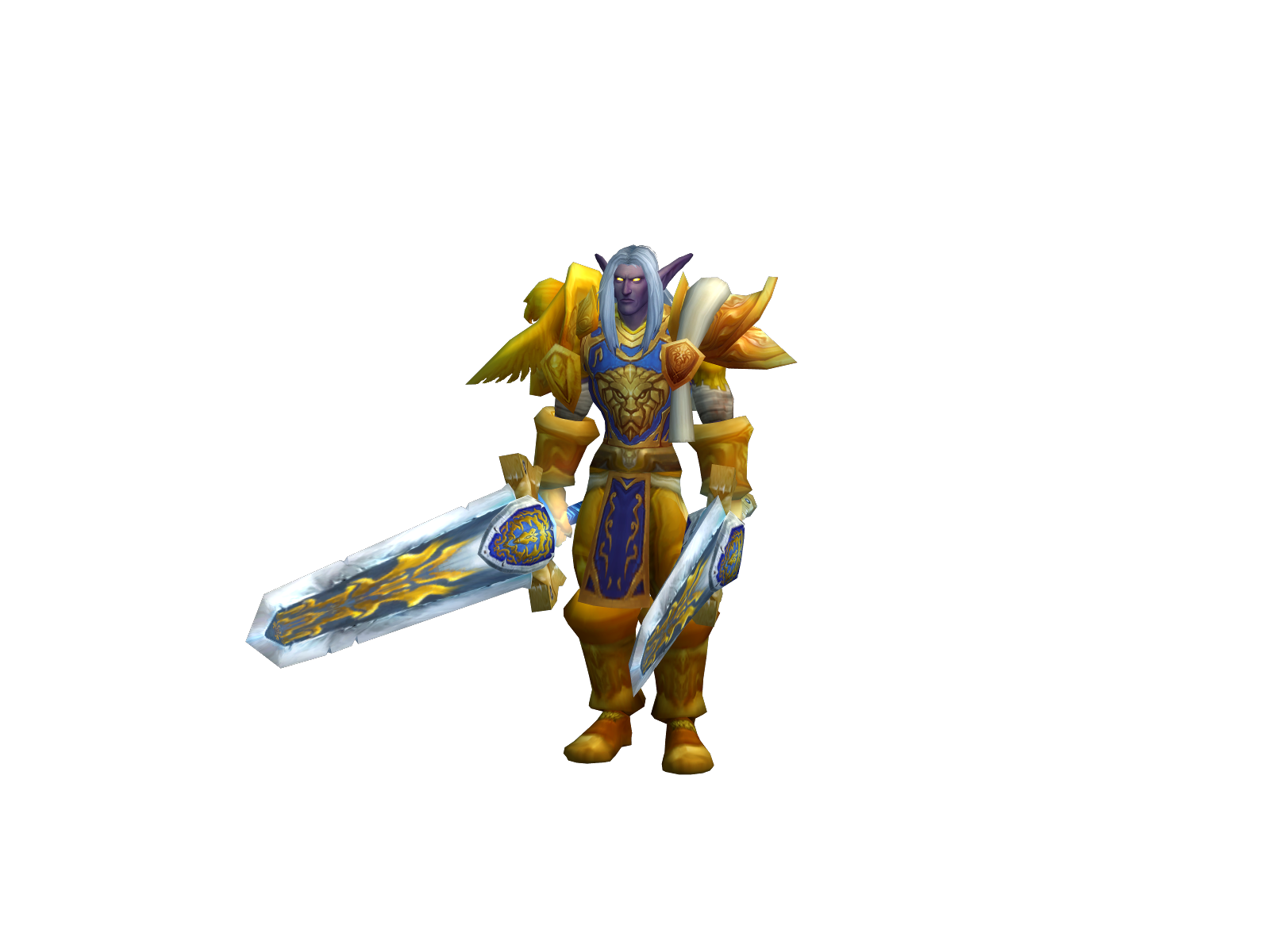 Sabers 3D character render
