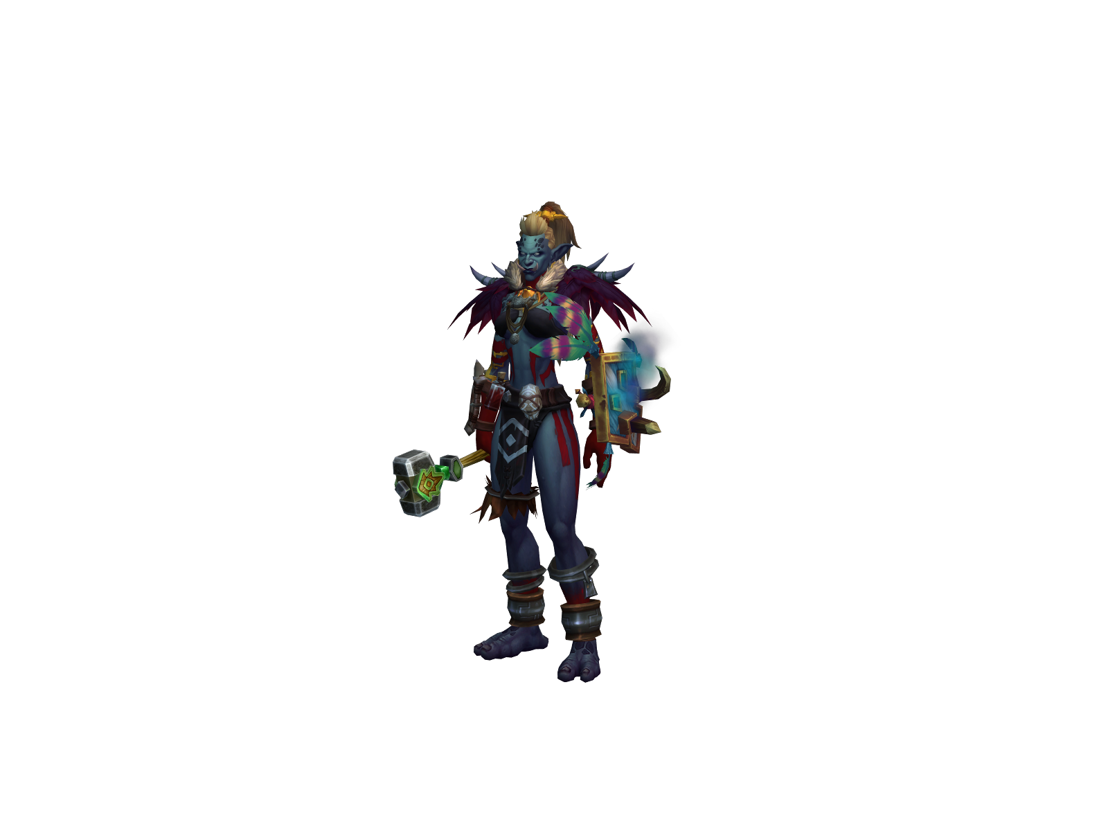 Zandalar 3D character render