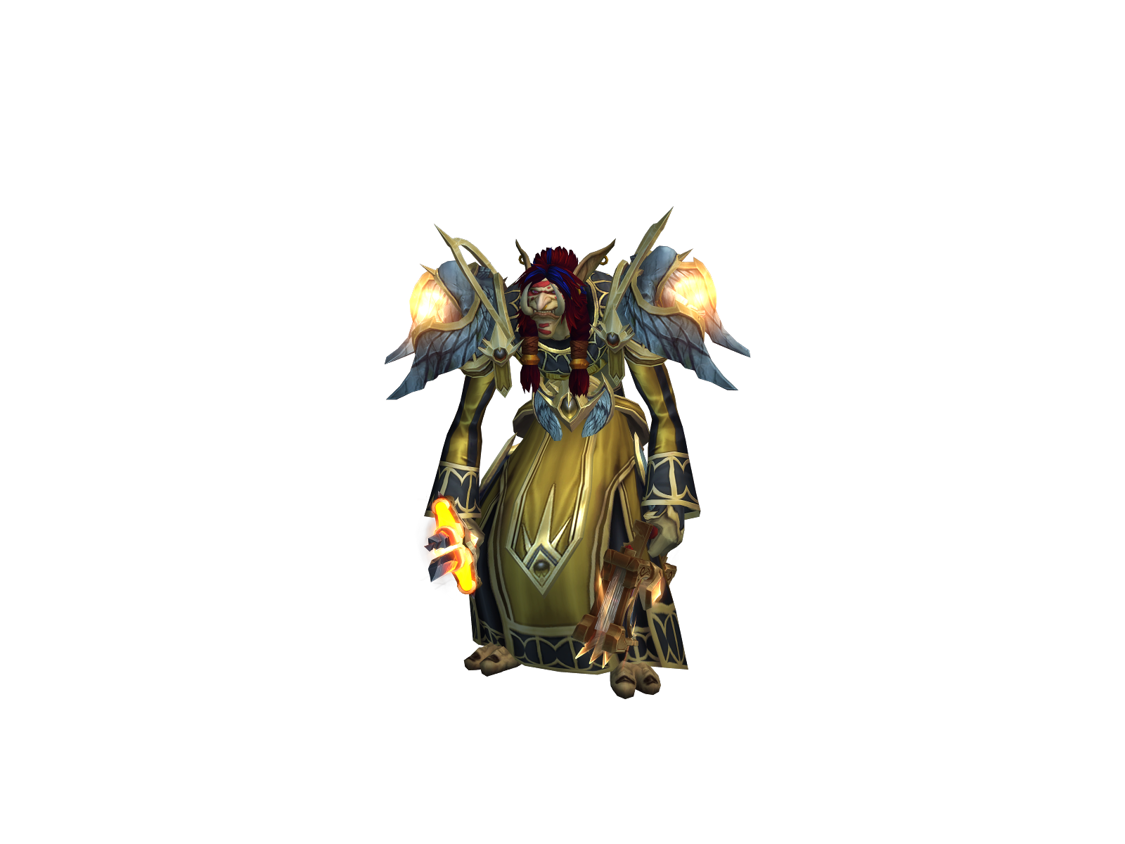 Neurosis 3D character render