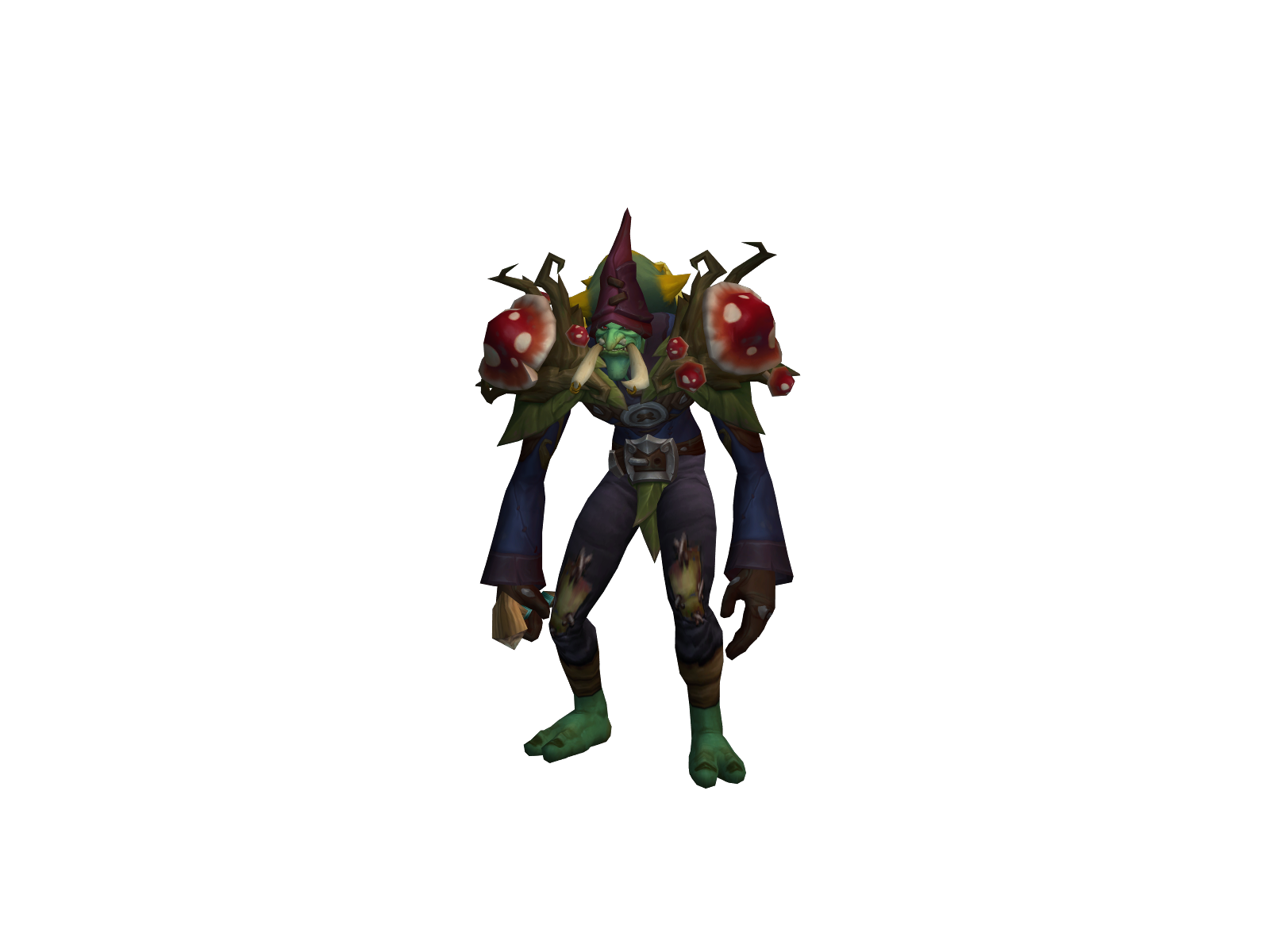 Kropie 3D character render