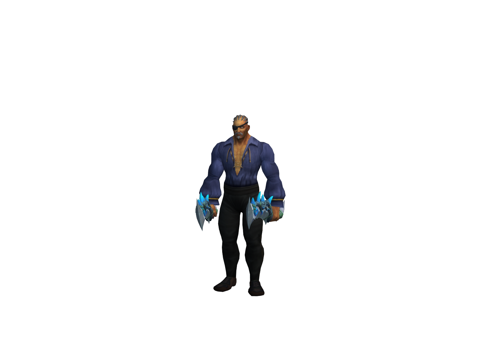 Elcapitán 3D character render