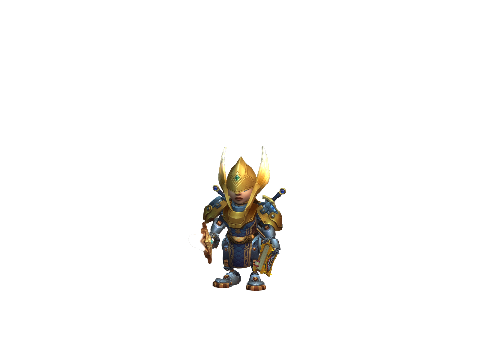 Galwire 3D character render