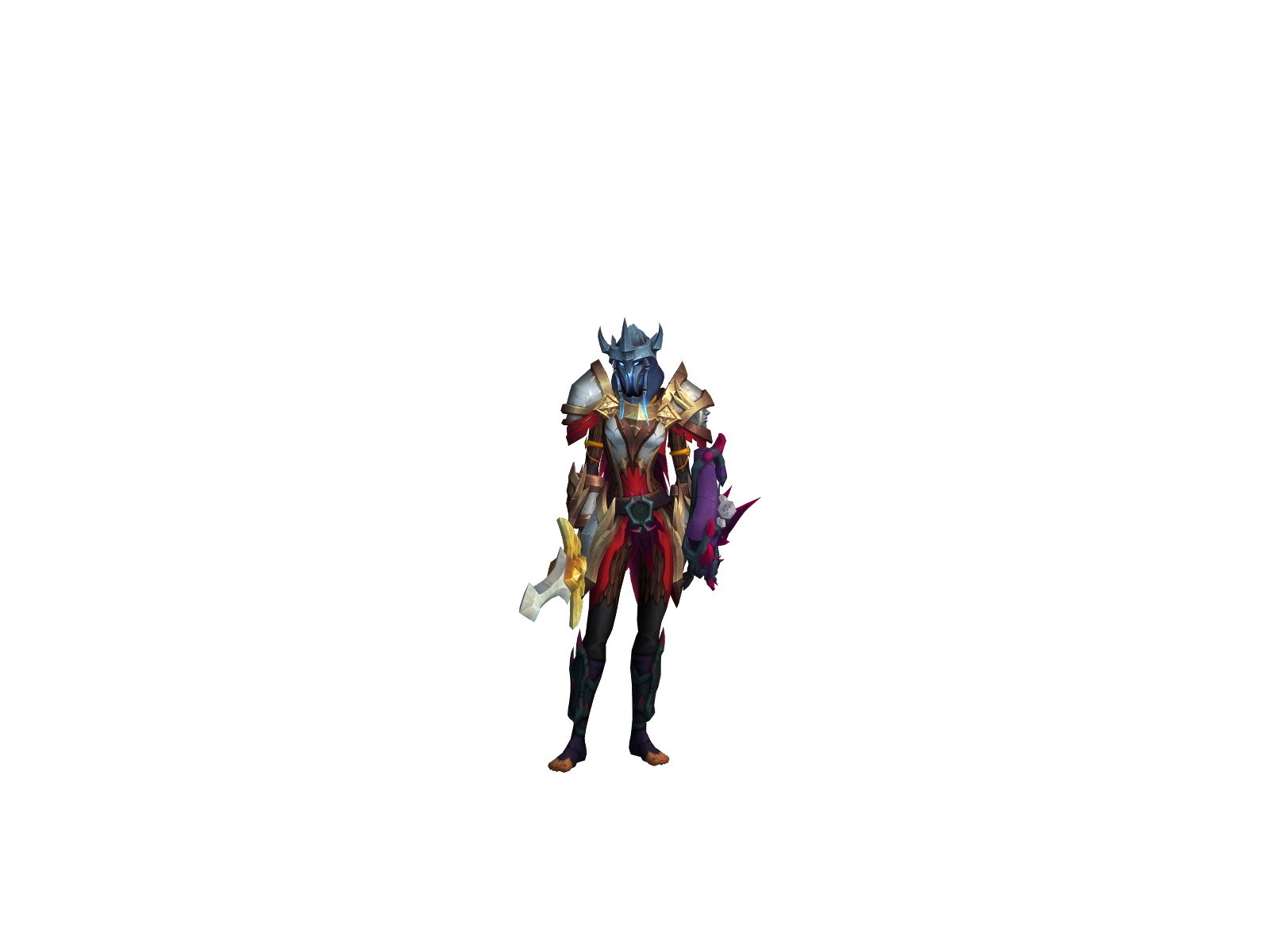 Reeku 3D character render