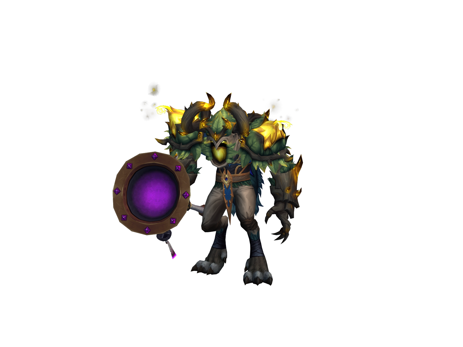 Balfran 3D character render