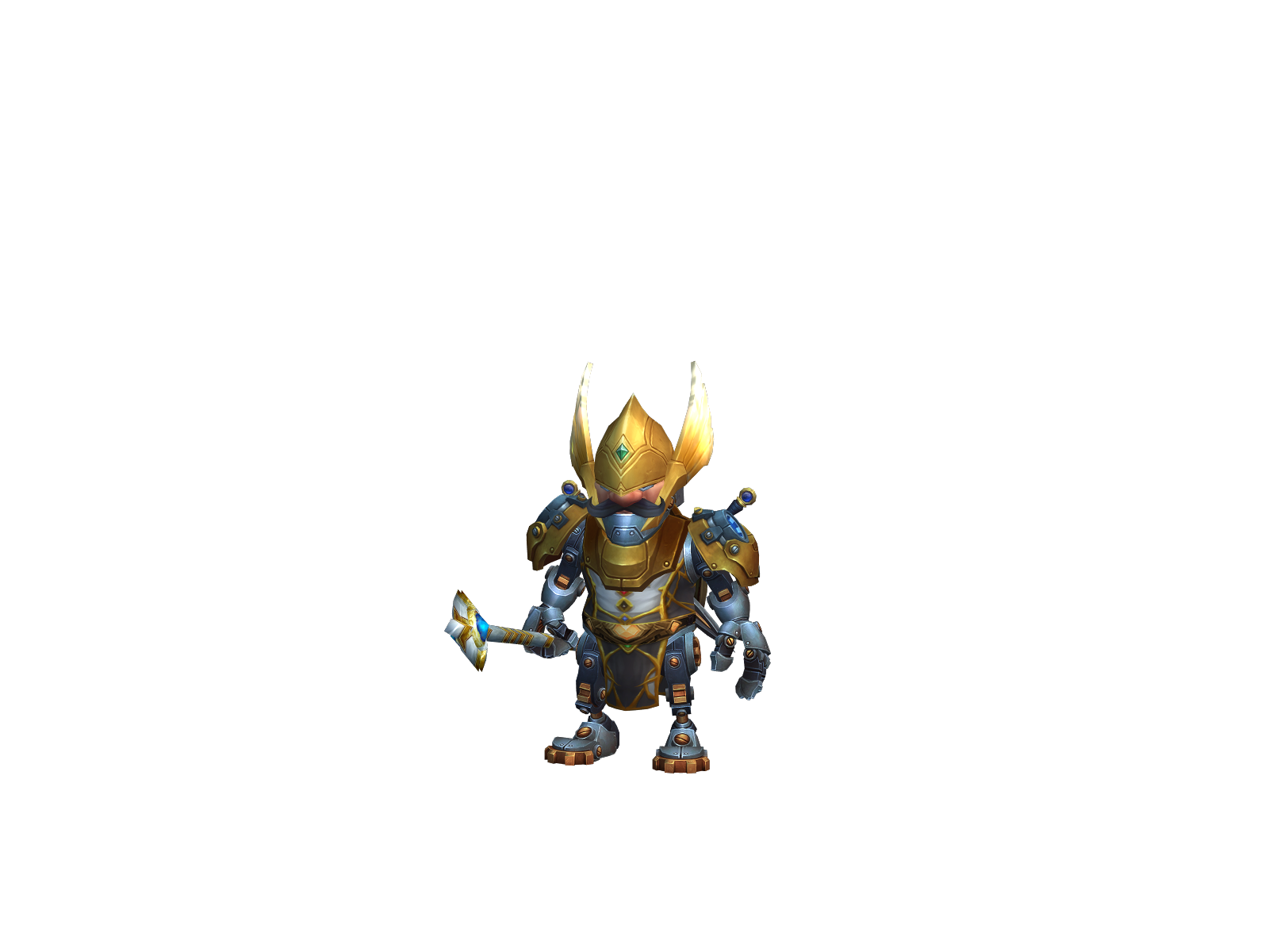 Dewalts 3D character render