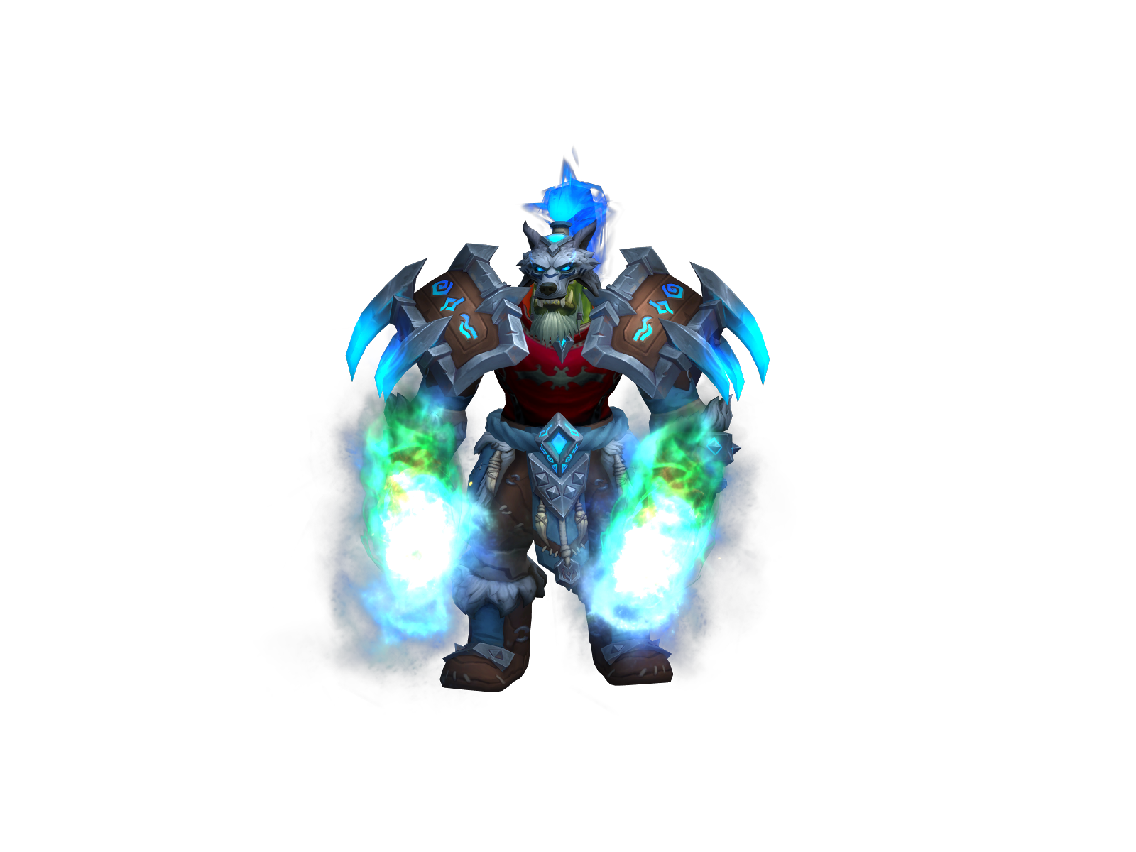 Bigshox 3D character render