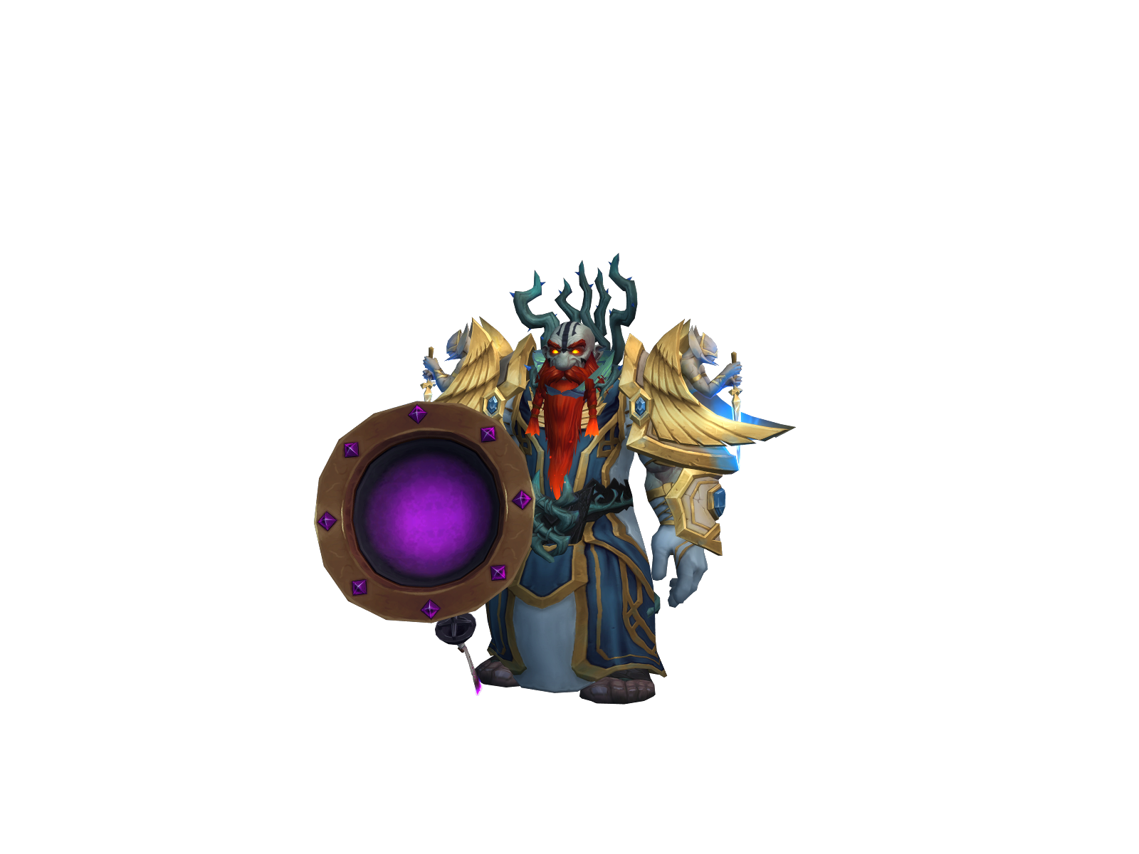 Fure 3D character render