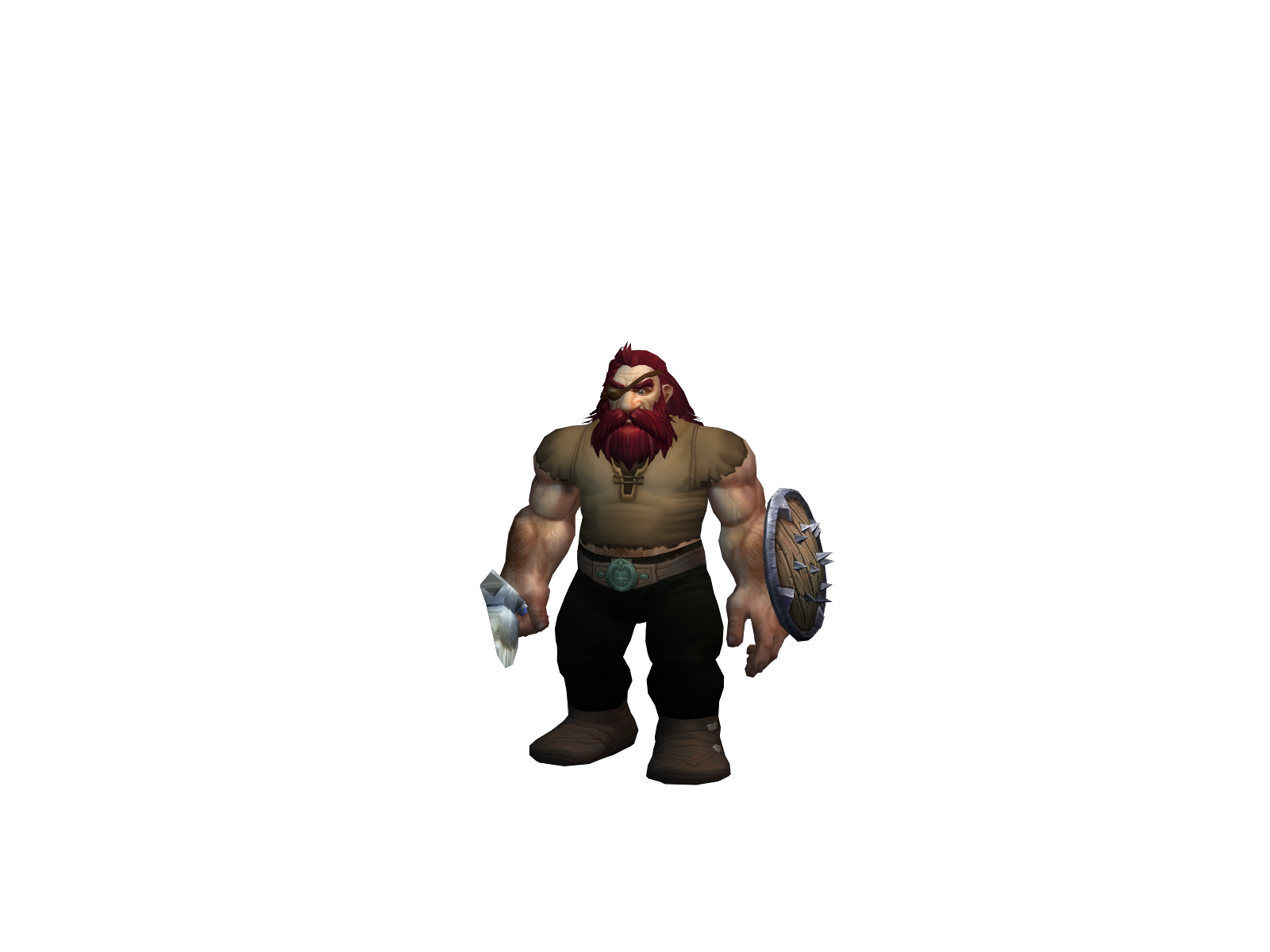 Kitenbolt 3D character render