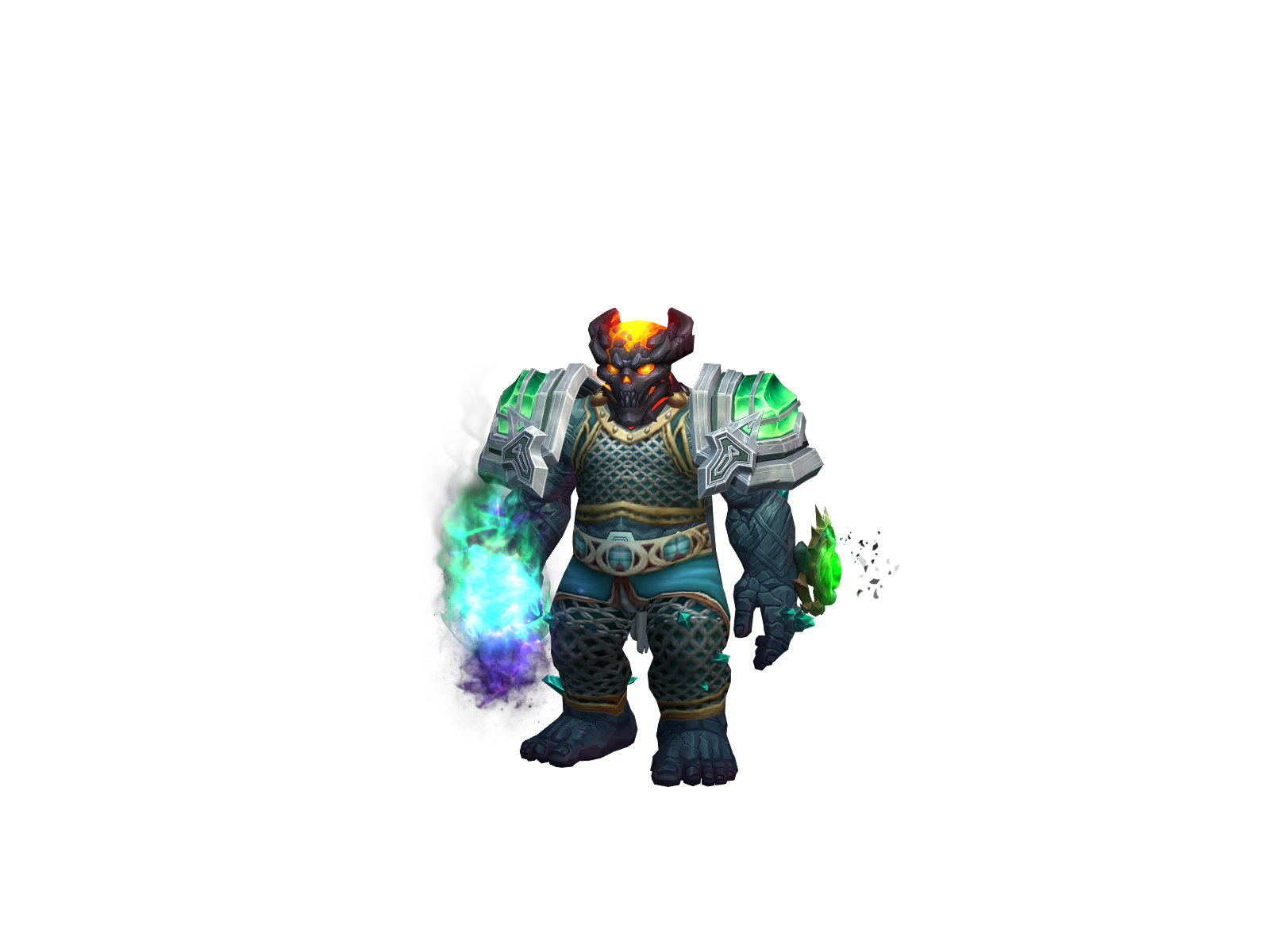 Lightninjack 3D character render