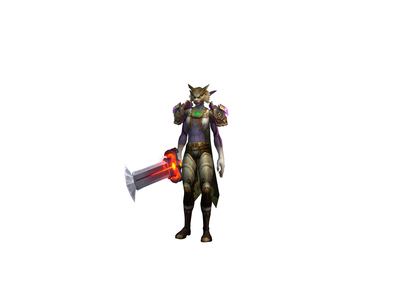 Mangalord 3D character render