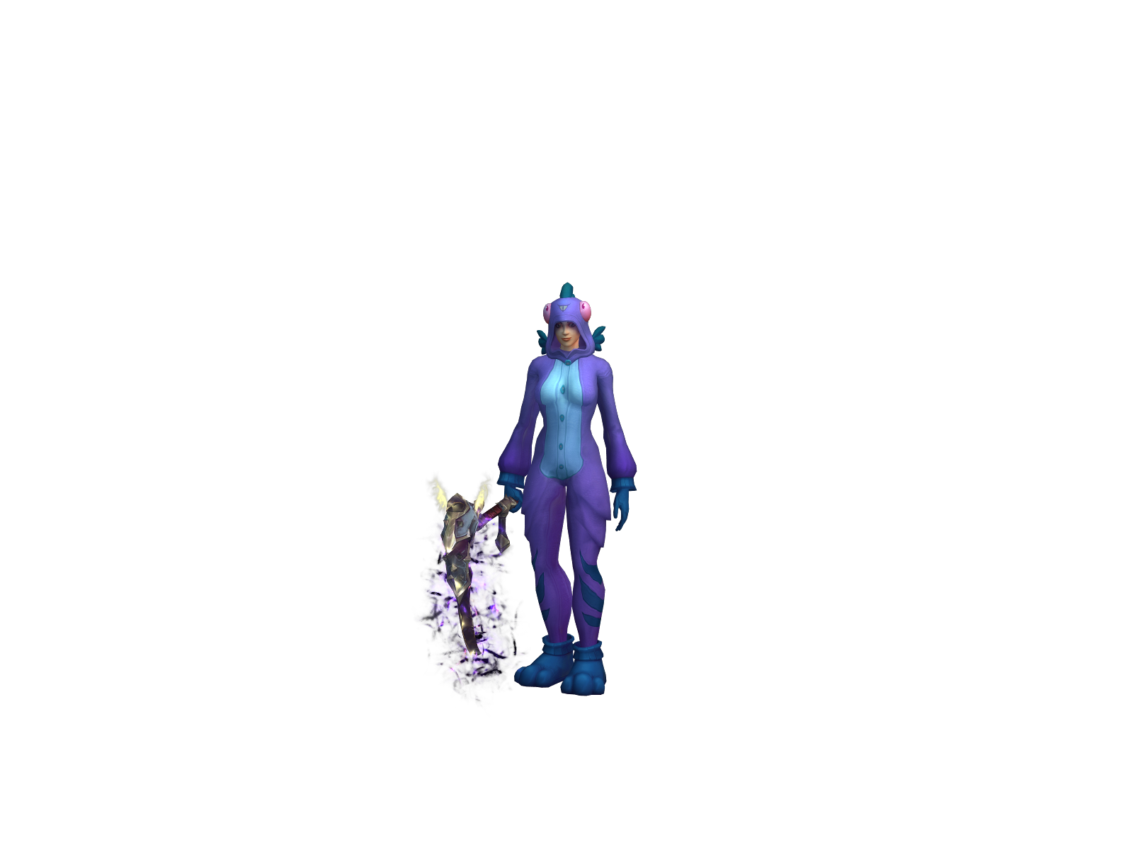Bdz 3D character render