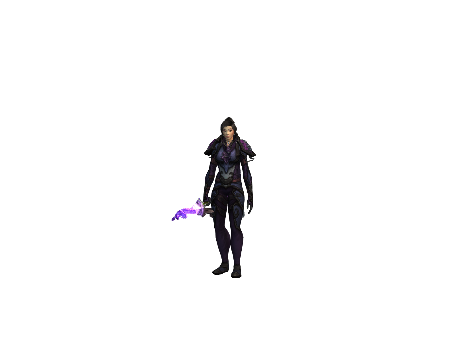 Sandara 3D character render