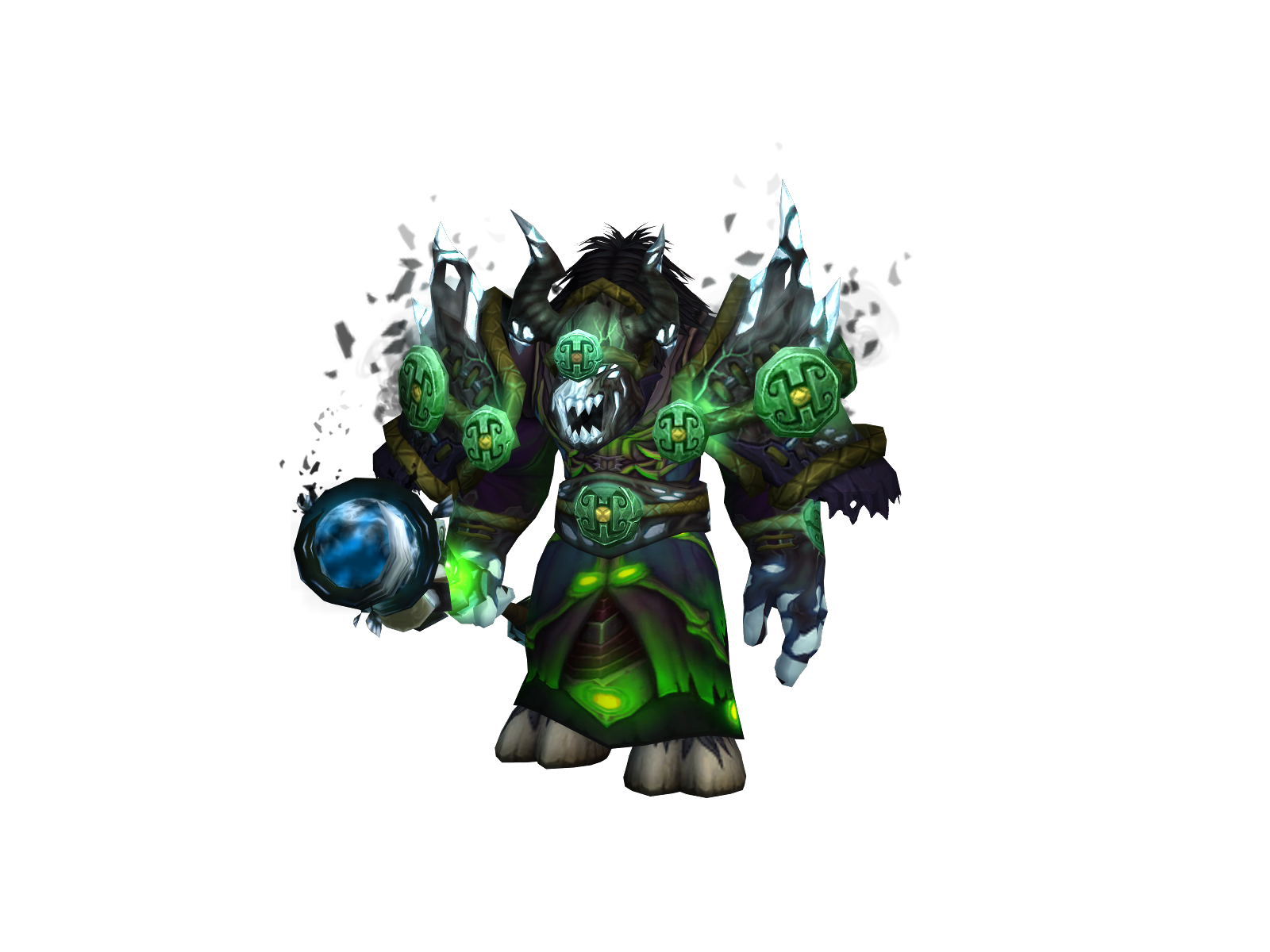 Chakra 3D character render