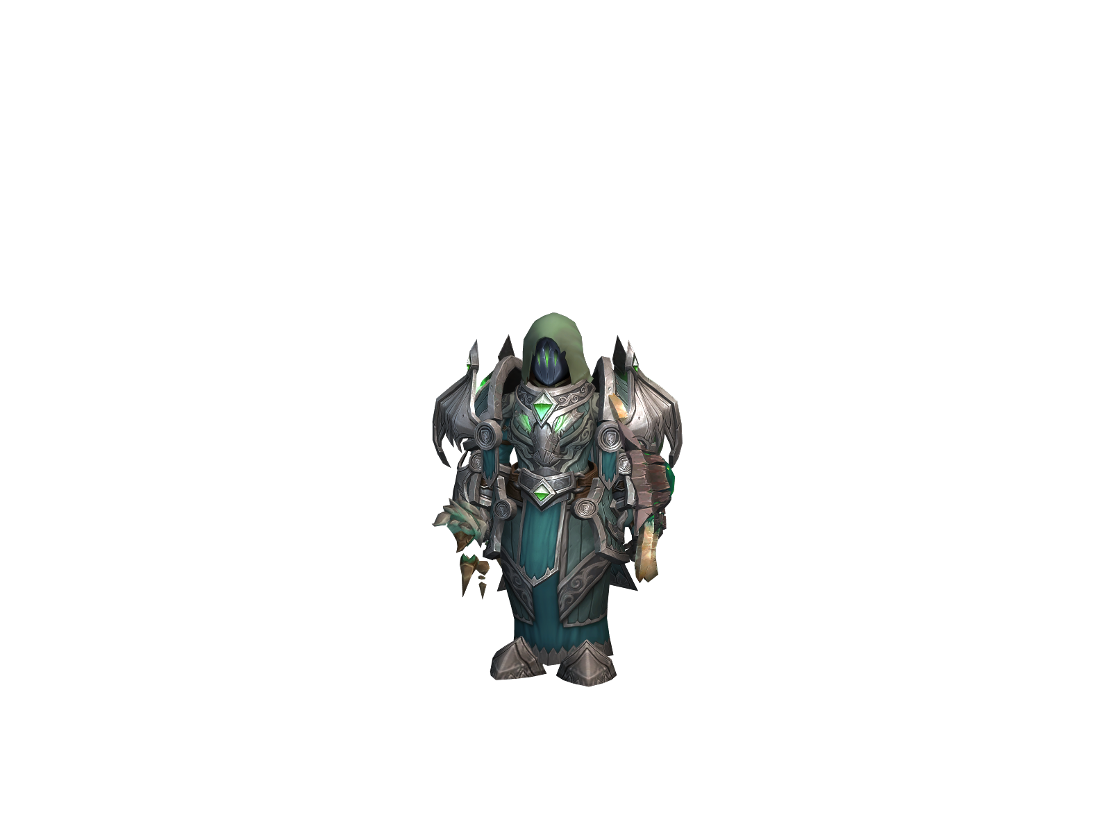 Privet 3D character render