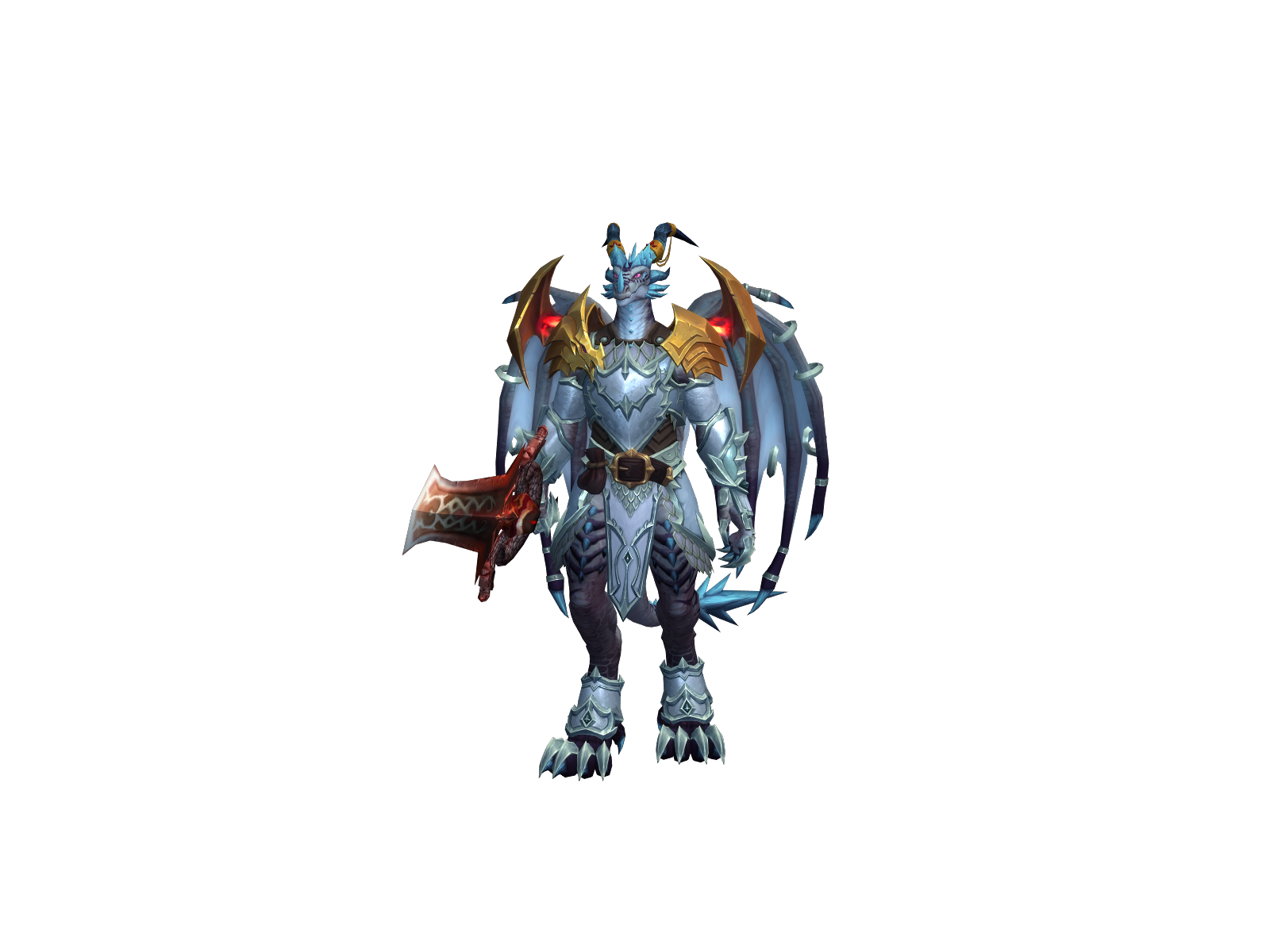 Cindrios 3D character render
