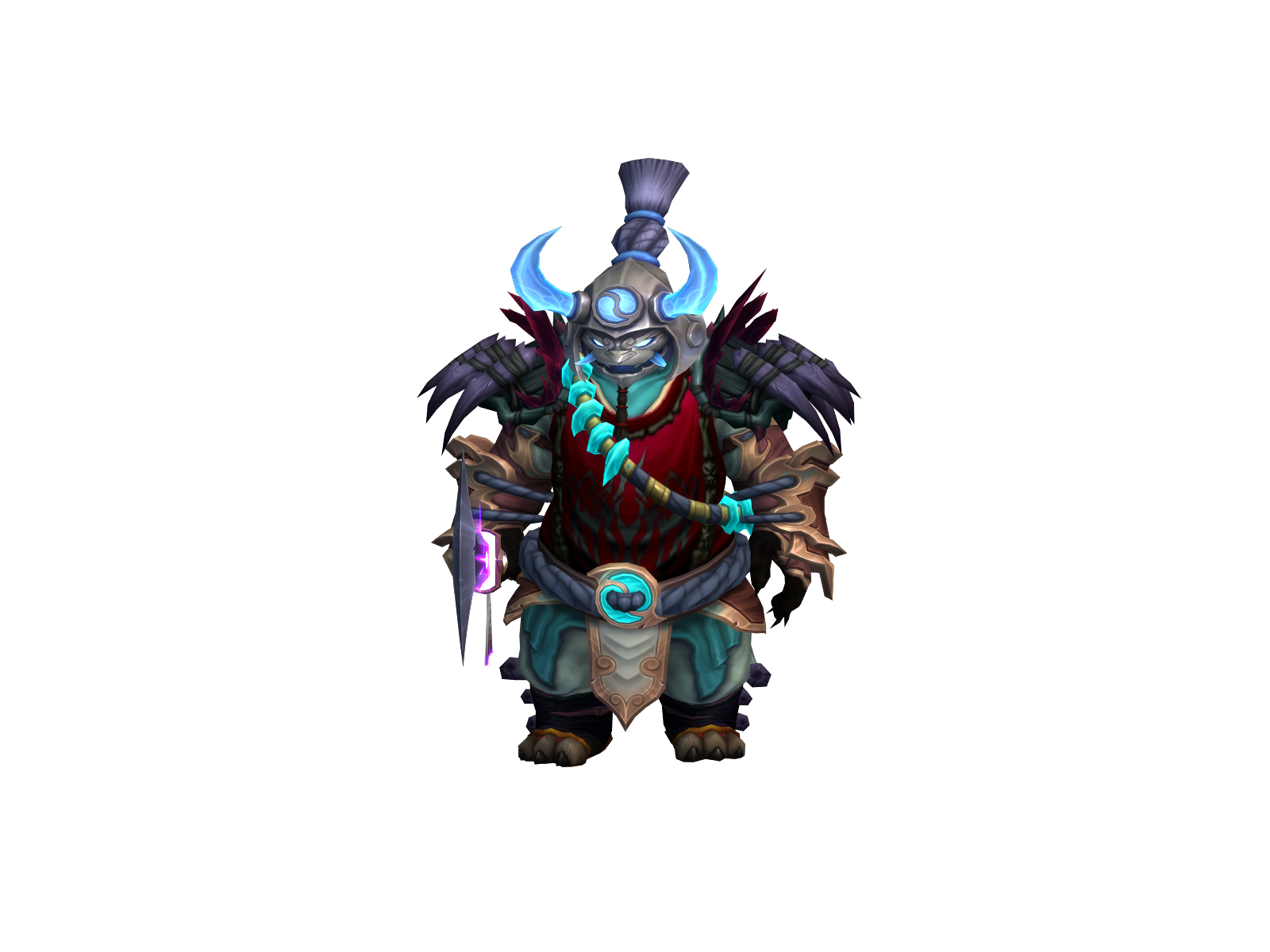 Panzar 3D character render